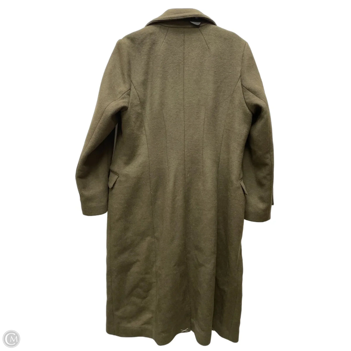 Coat Wool By Express In Green, Size: Xl