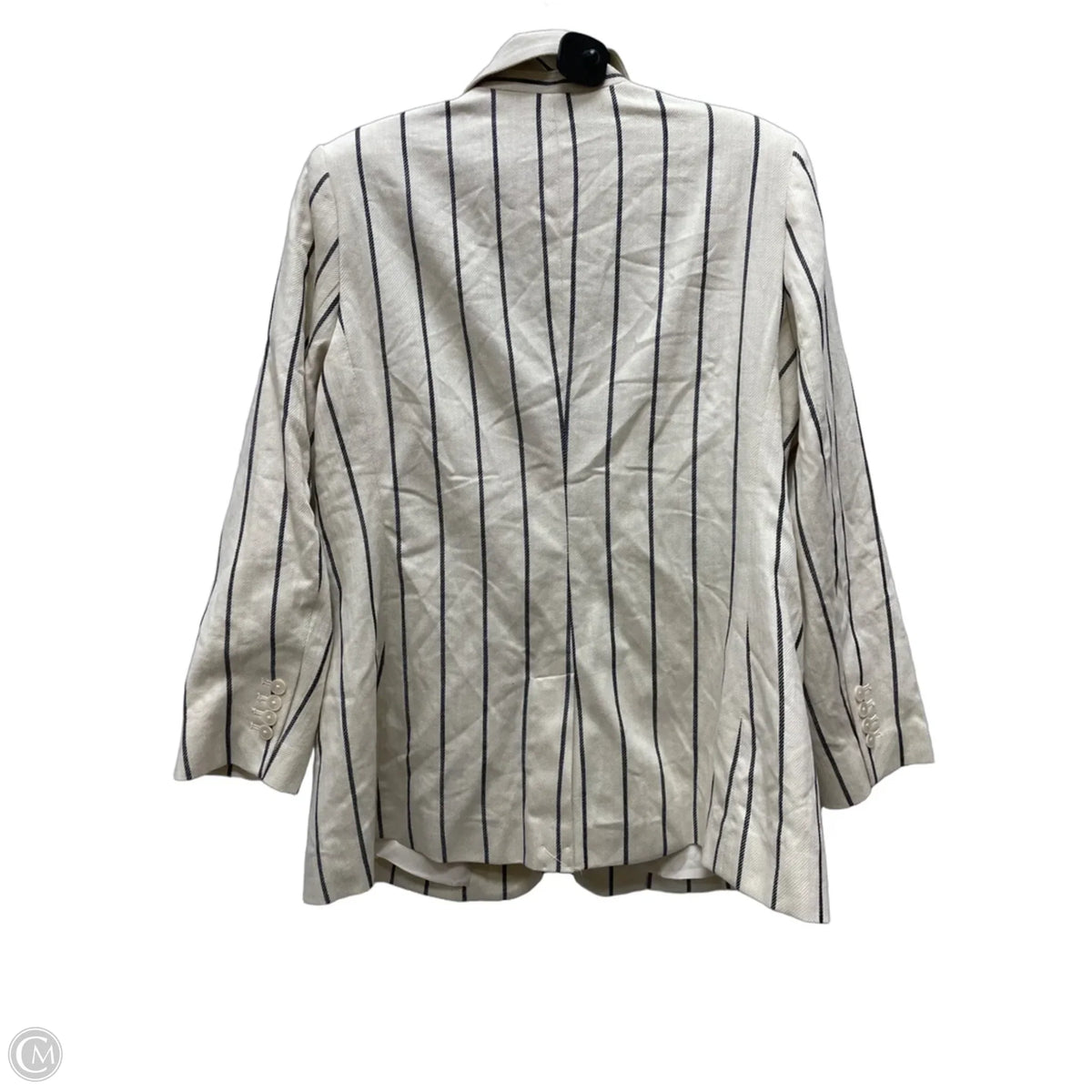 Blazer By Express In Striped Pattern, Size: Xl
