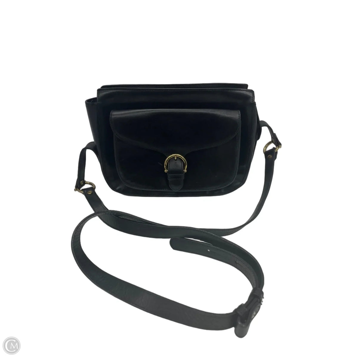 Crossbody Leather By Bally, Size: Medium