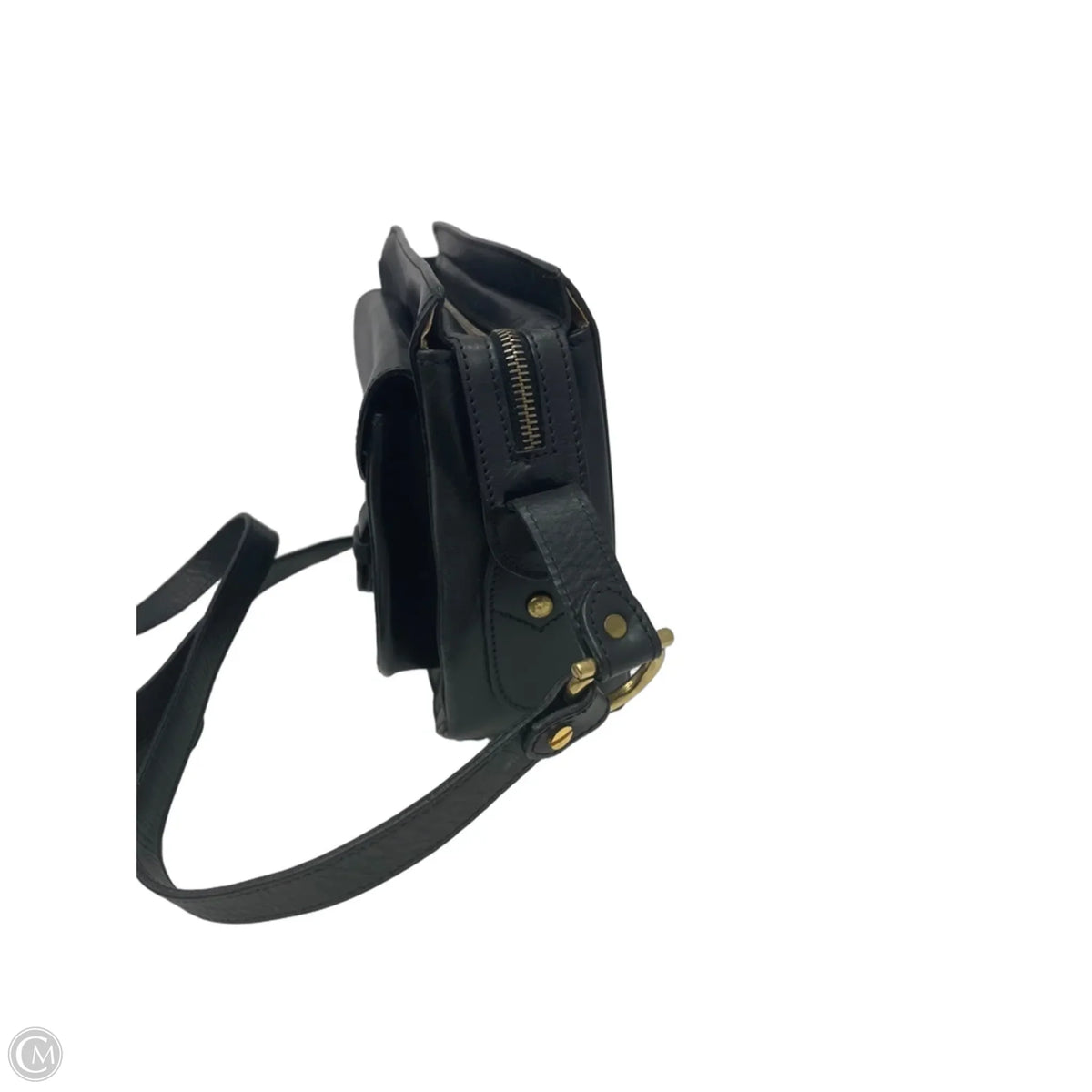 Crossbody Leather By Bally, Size: Medium
