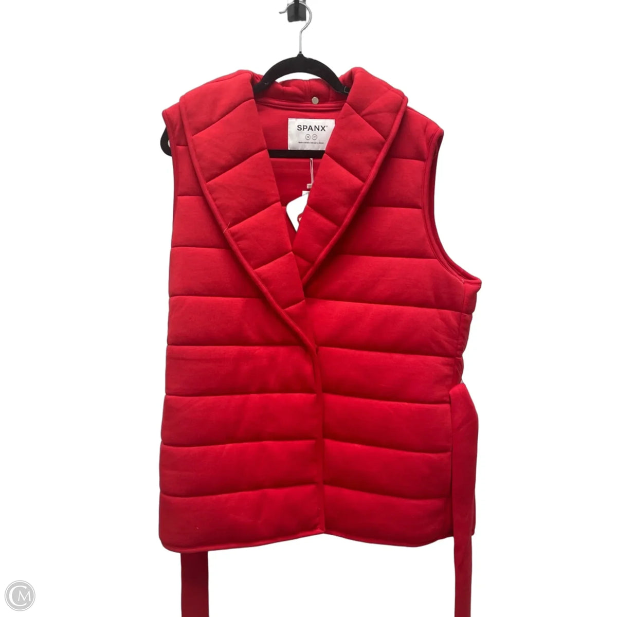 Vest Puffer & Quilted By Spanx In Red, Size: 1x