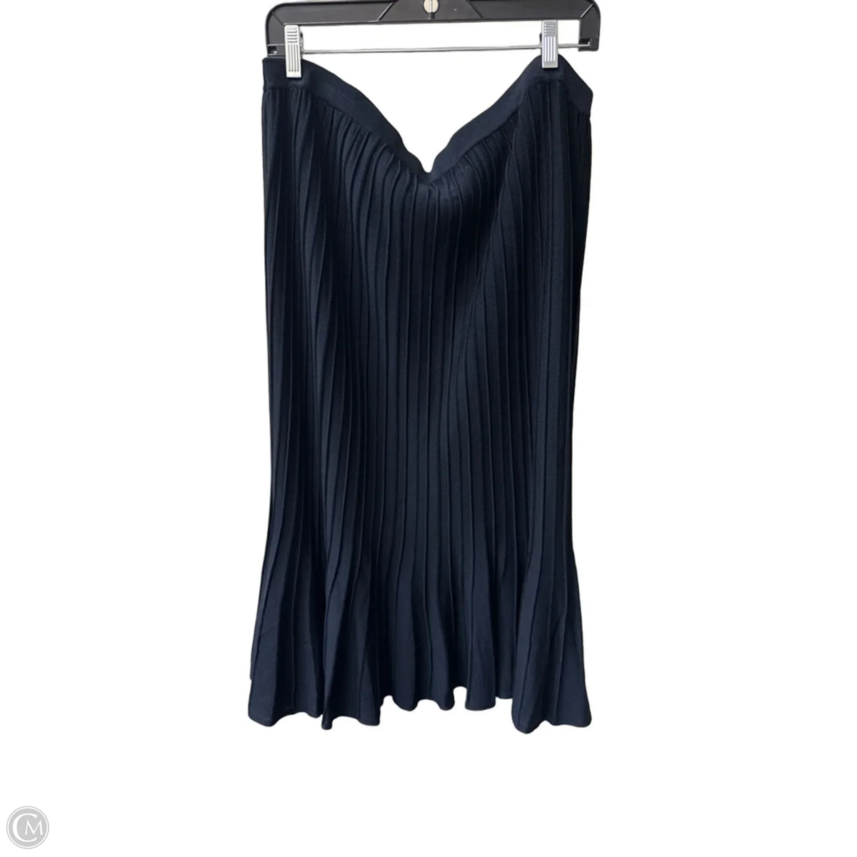 Skirt Midi By Ming Wang In Black, Size: 26