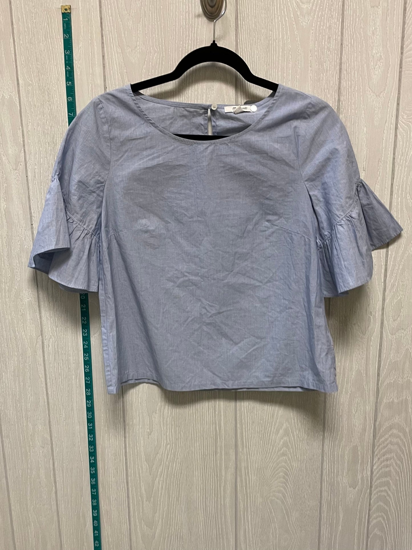 Blouse Short Sleeve By Madewell  Size: Xs