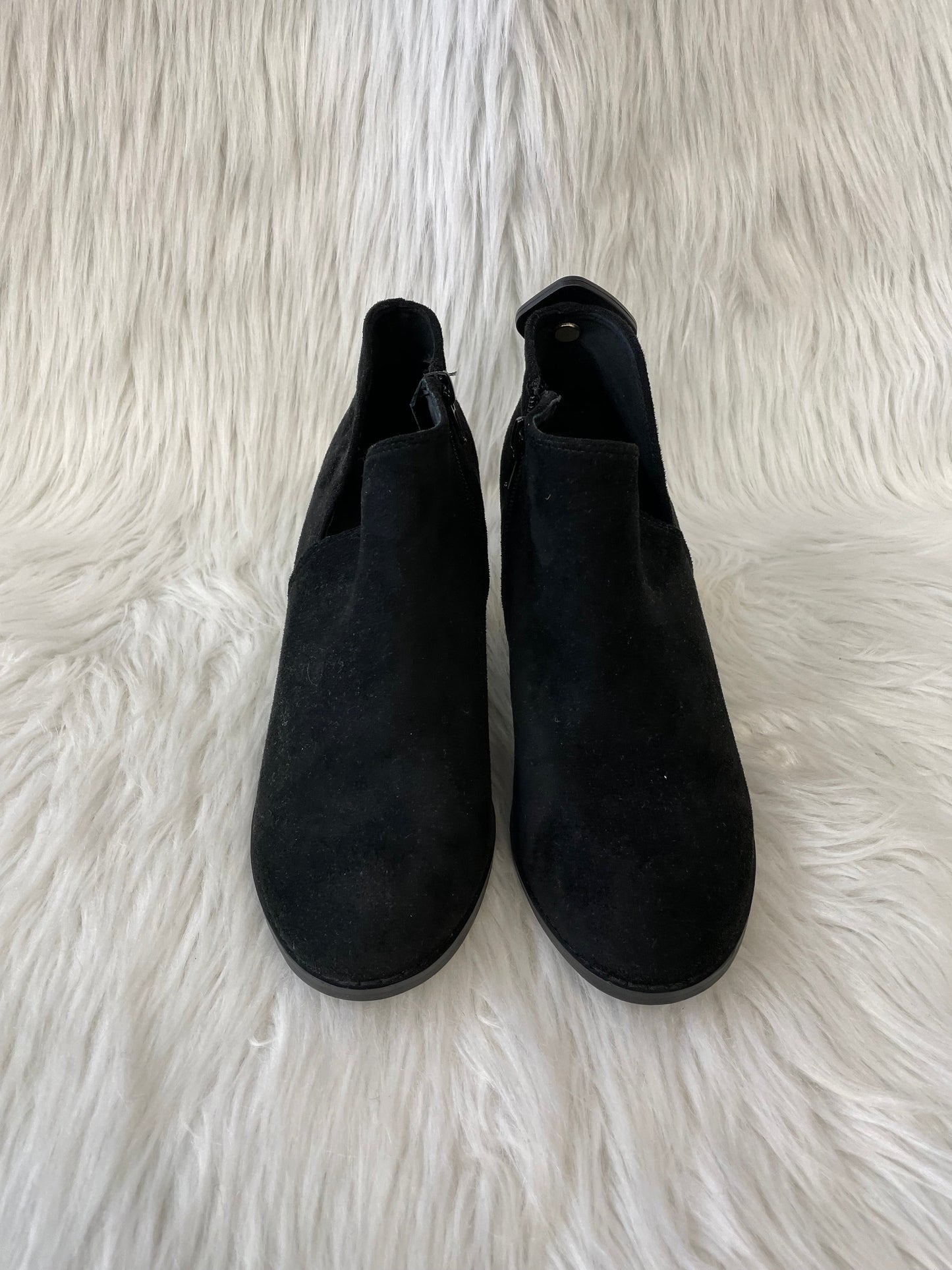Black Boots Ankle Heels Clothes Mentor, Size 8