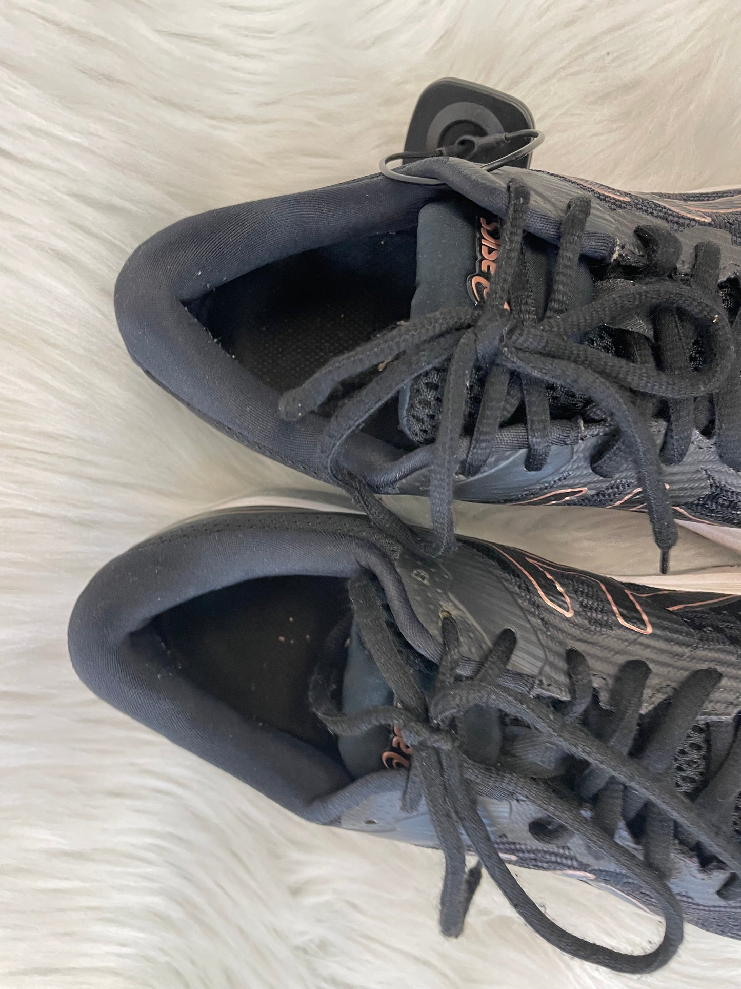 Black Shoes Athletic Asics, Size 9