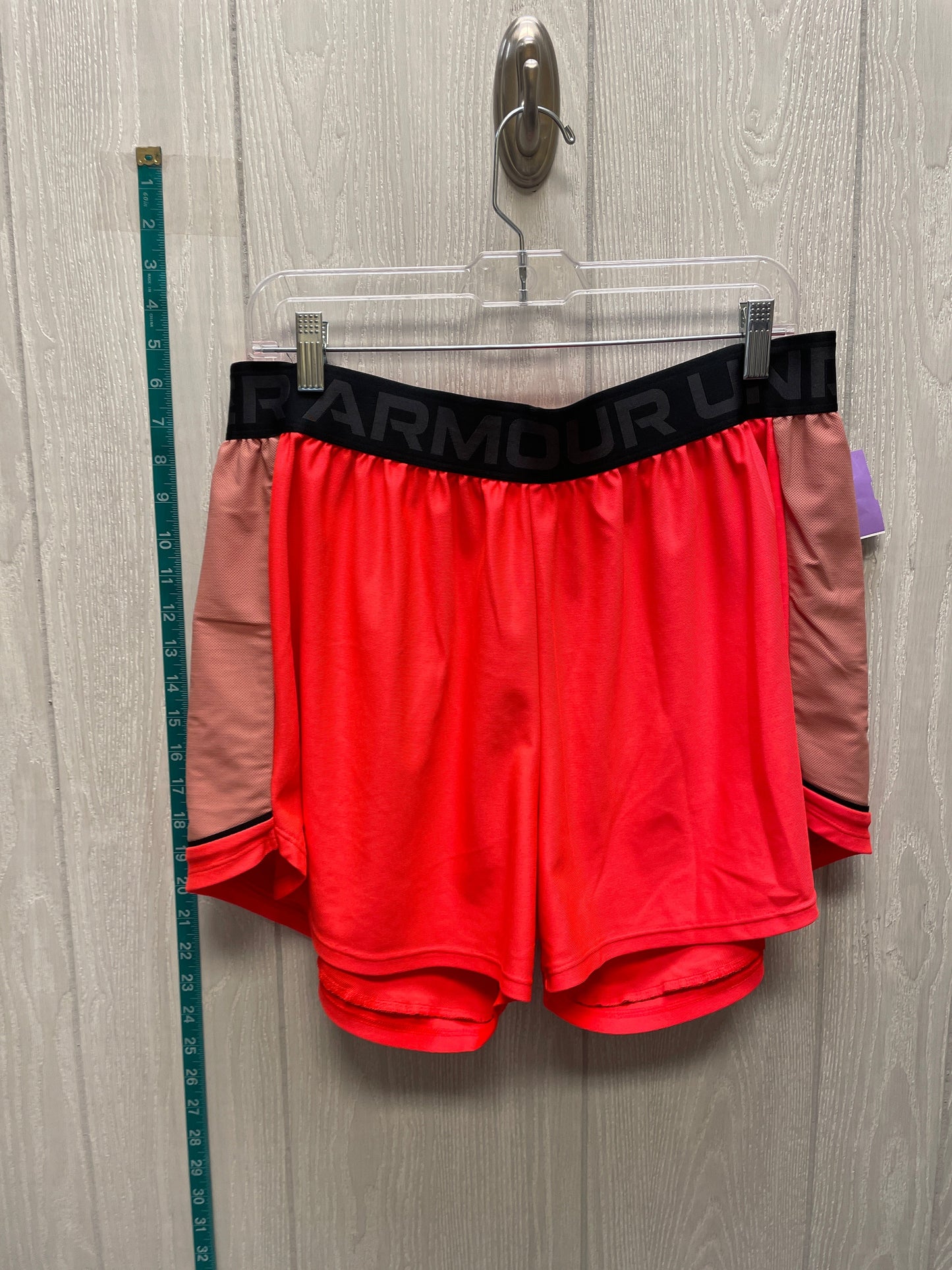 Black & Orange Athletic Shorts Under Armour, Size 1x