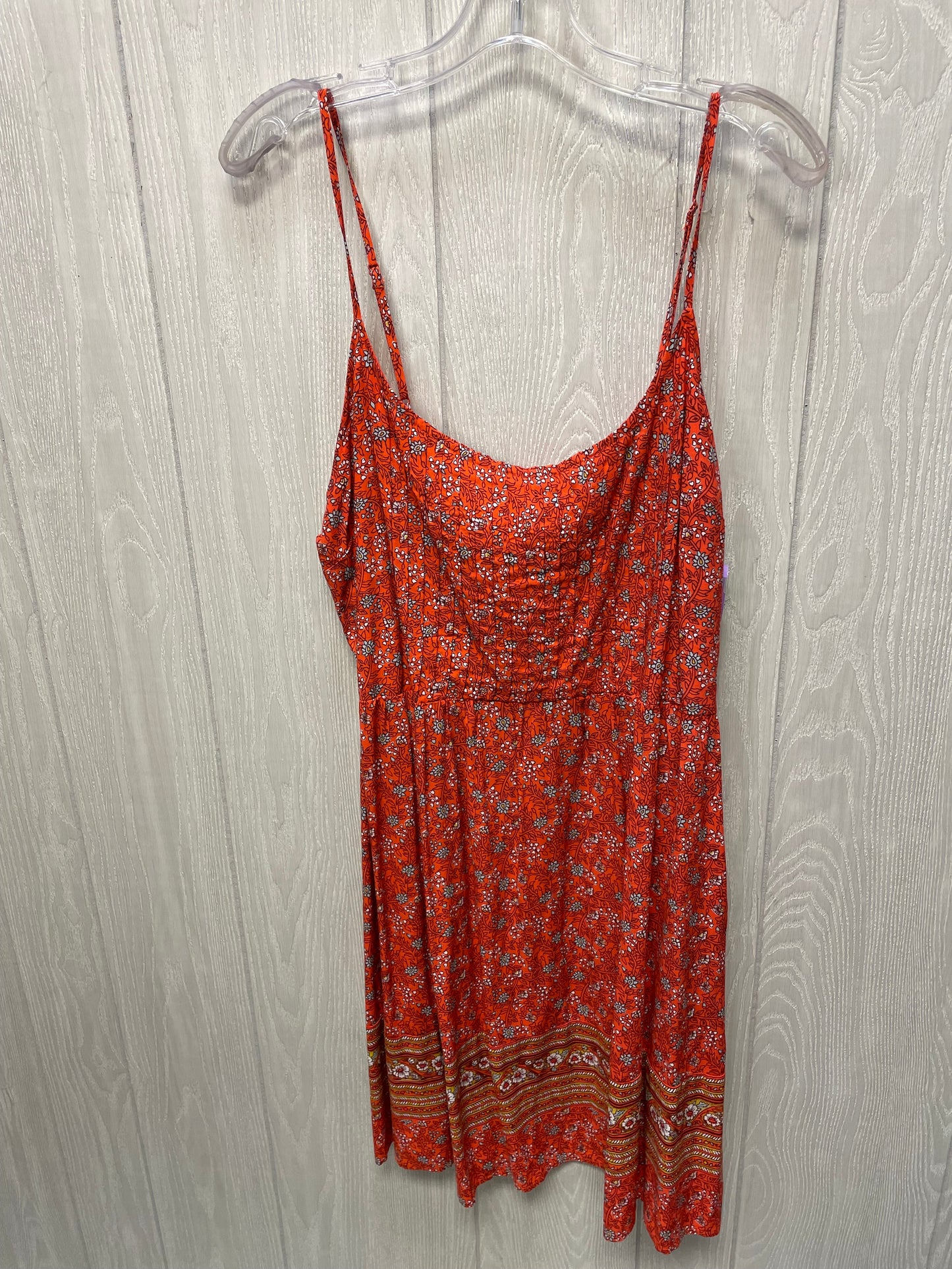 Dress Casual Short By Old Navy In Floral Print, Size: Xl