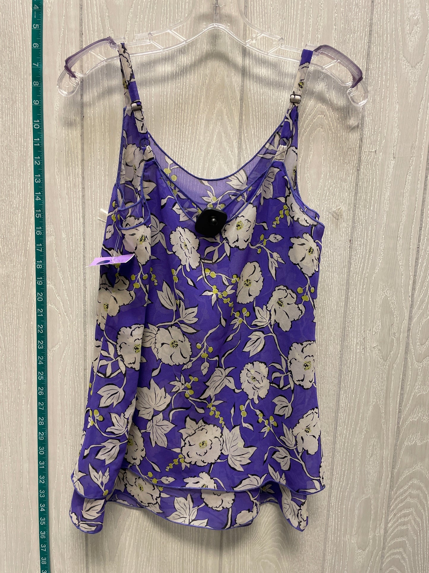 Floral Print Top Sleeveless Cabi, Size Xs