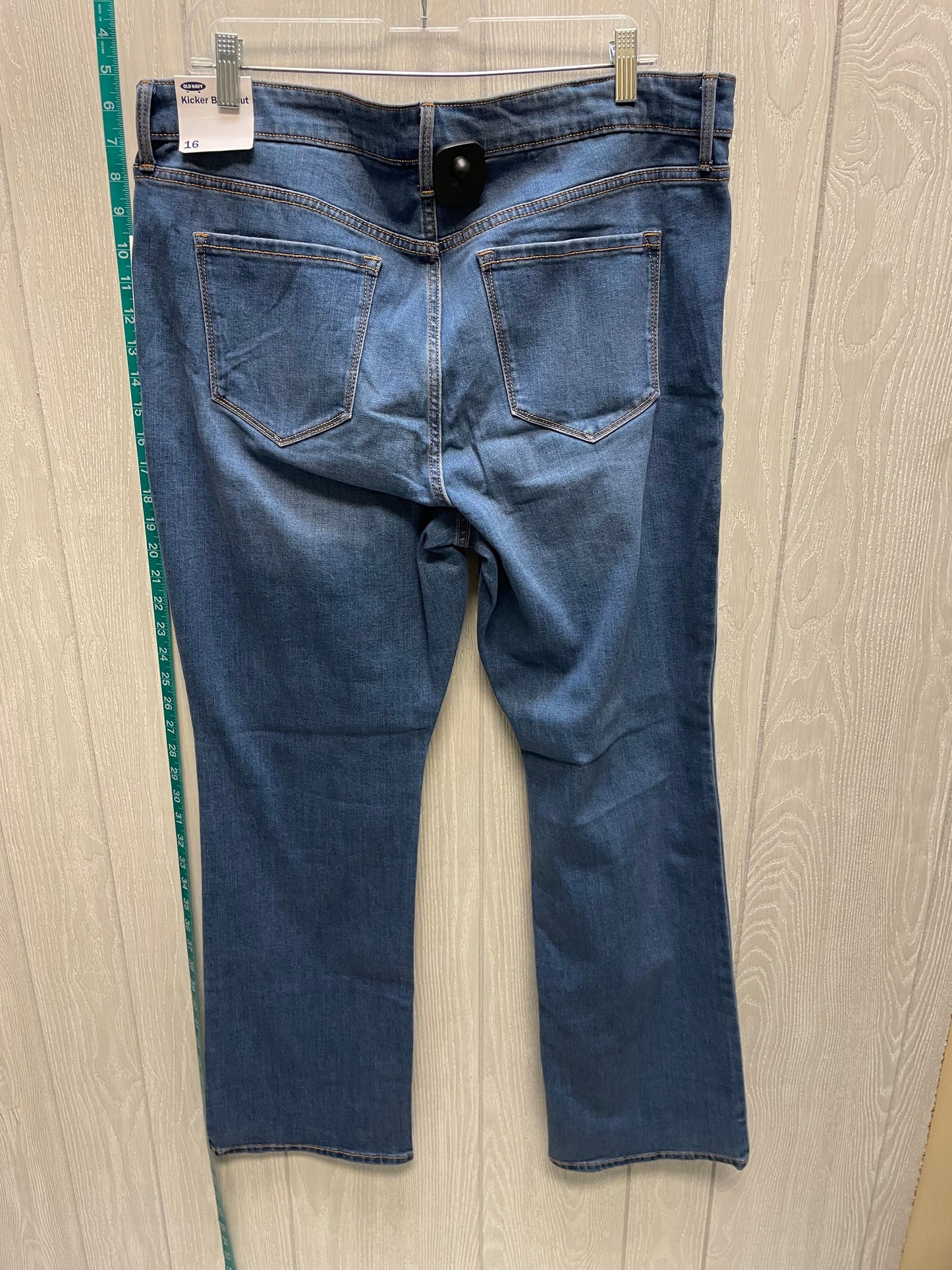 Blue Denim Jeans Boot Cut Old Navy, Size 16