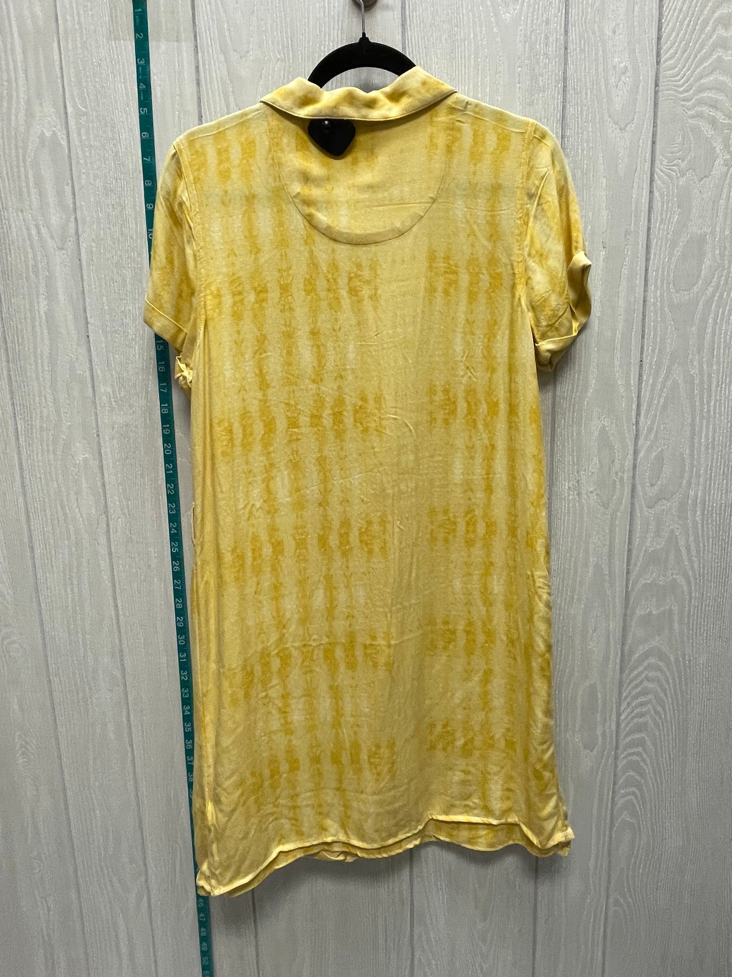 Yellow Dress Casual Short Sonoma, Size S