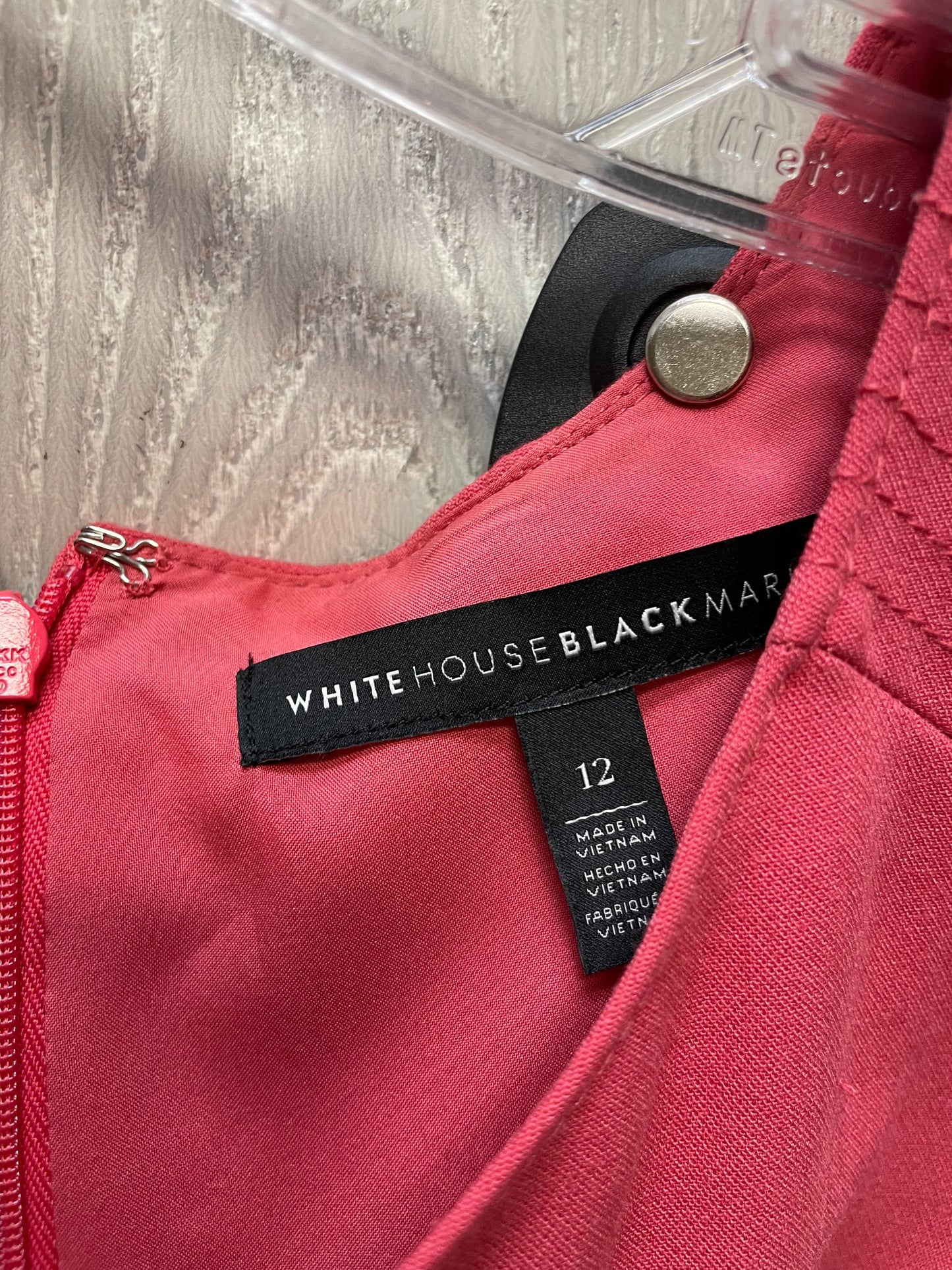 Dress Work By White House Black Market In Coral, Size: M