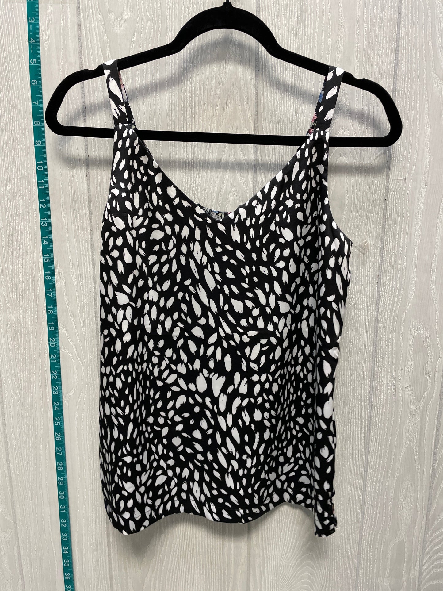 Floral Print Blouse Sleeveless White House Black Market, Size Xs