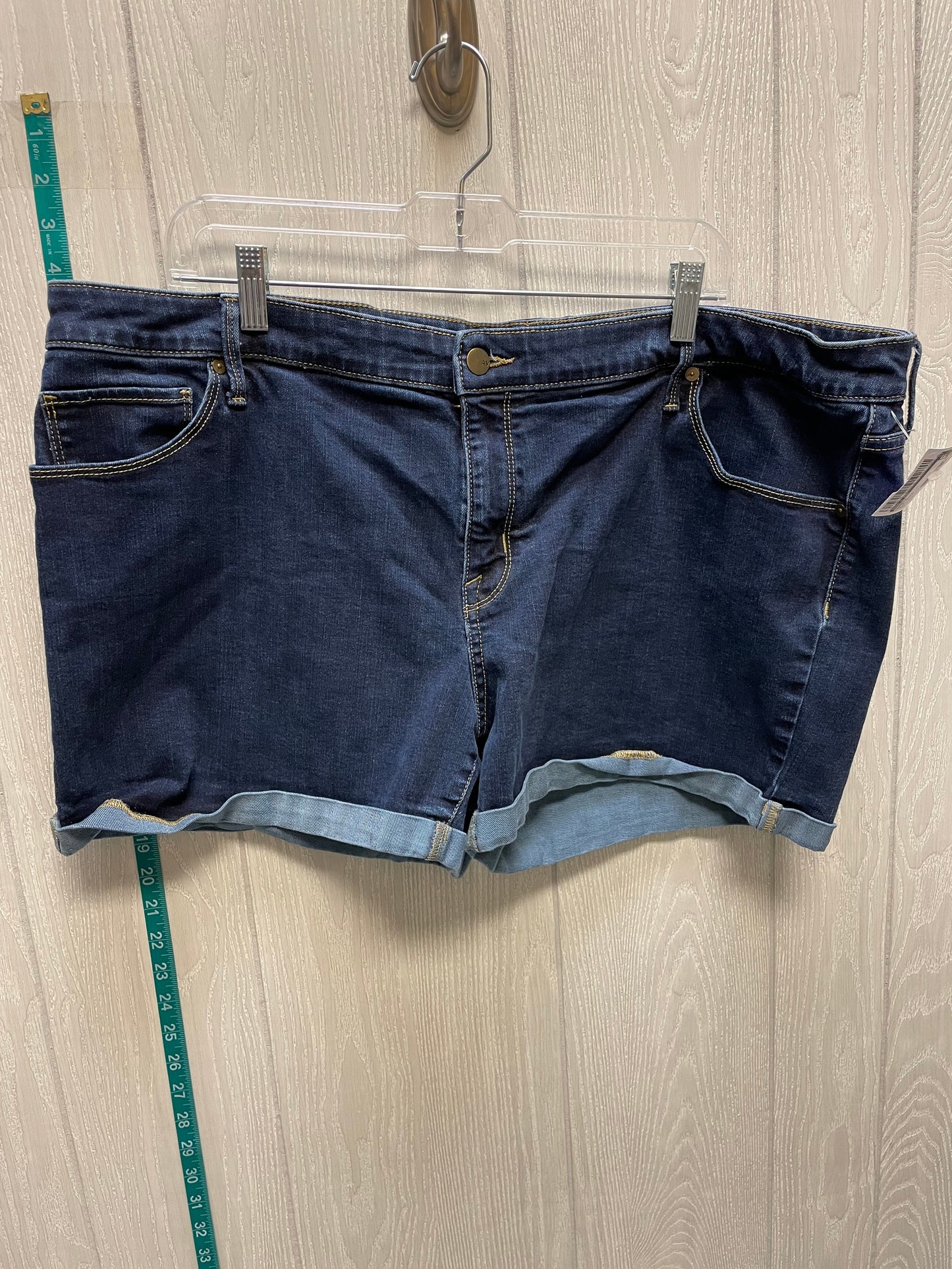 Blue Denim Shorts Ava & Viv, Size 24