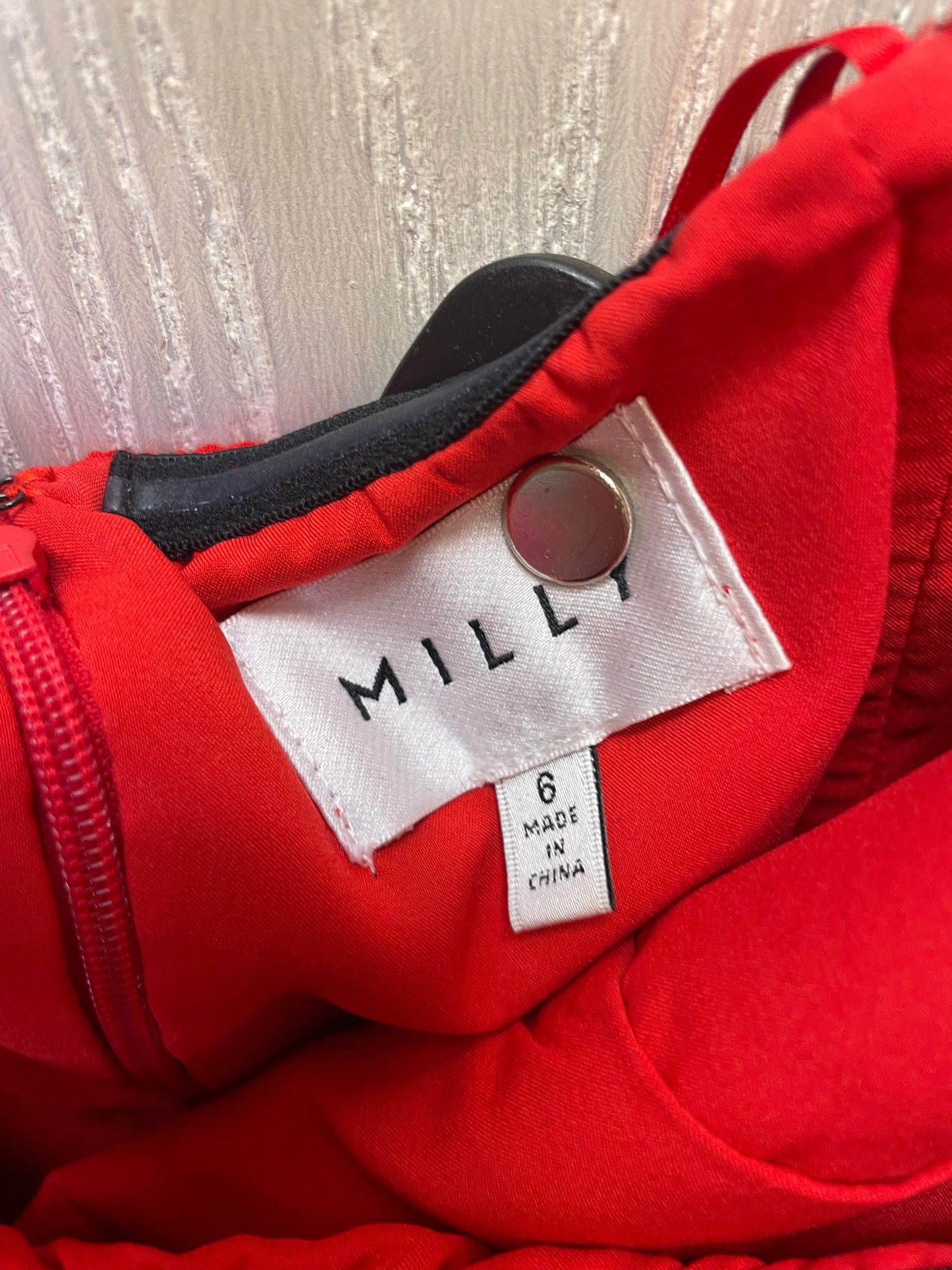 Dress Party Short By Milly In Pink & Red, Size: M