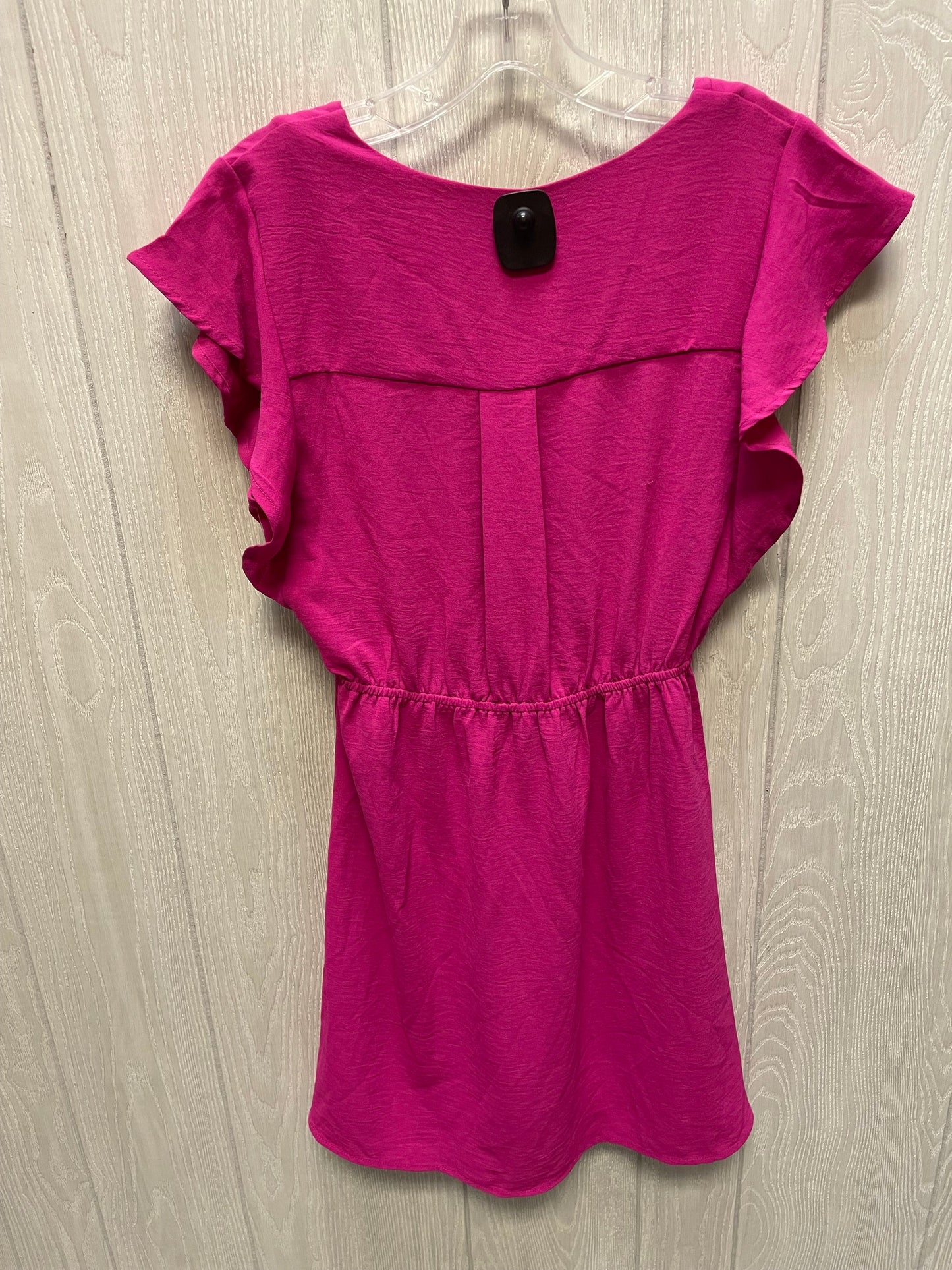 Dress Casual Short By Monteau In Pink, Size: M