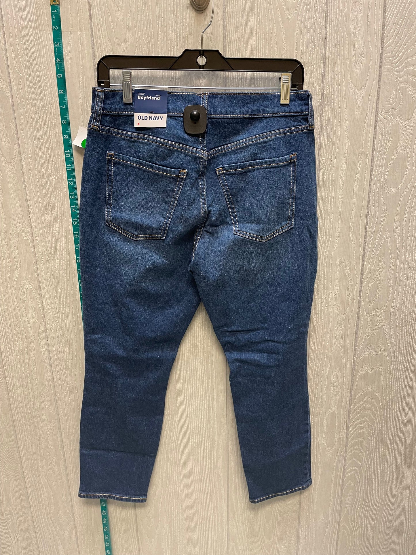 Blue Denim Jeans Boyfriend Old Navy, Size 4