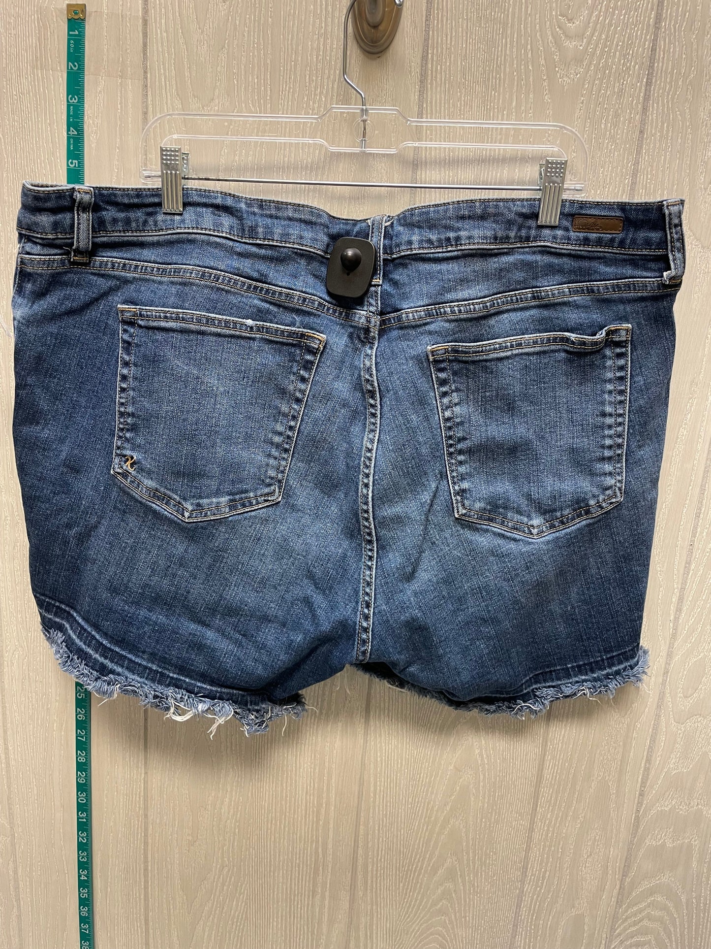 Blue Denim Shorts Kut, Size 22