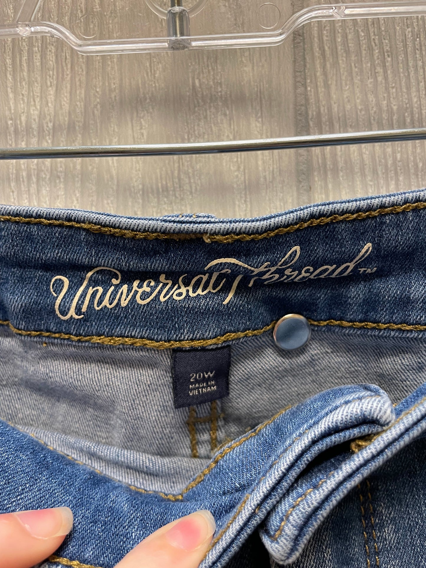 Blue Denim Shorts Universal Thread, Size 20
