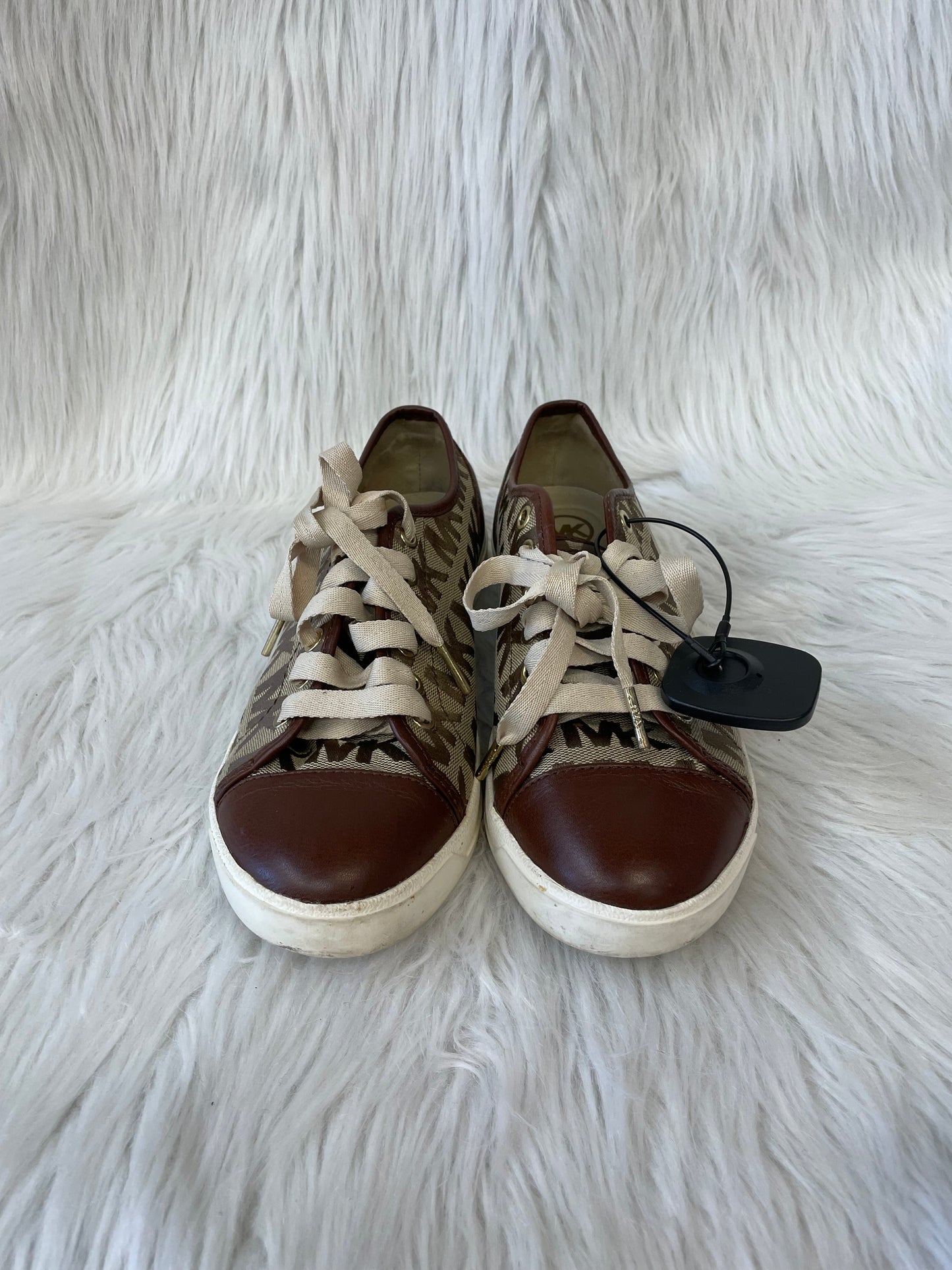 Brown & Tan Shoes Designer Michael By Michael Kors, Size 8