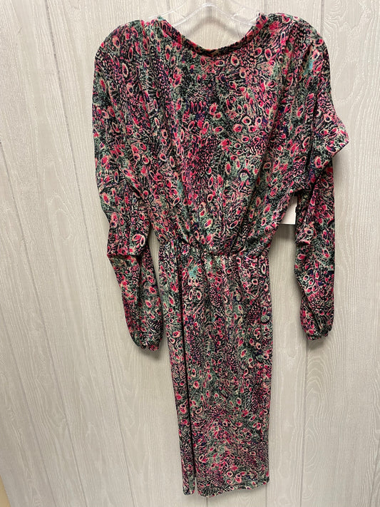 Dress Casual Midi By Zara In Multi-colored, Size: S