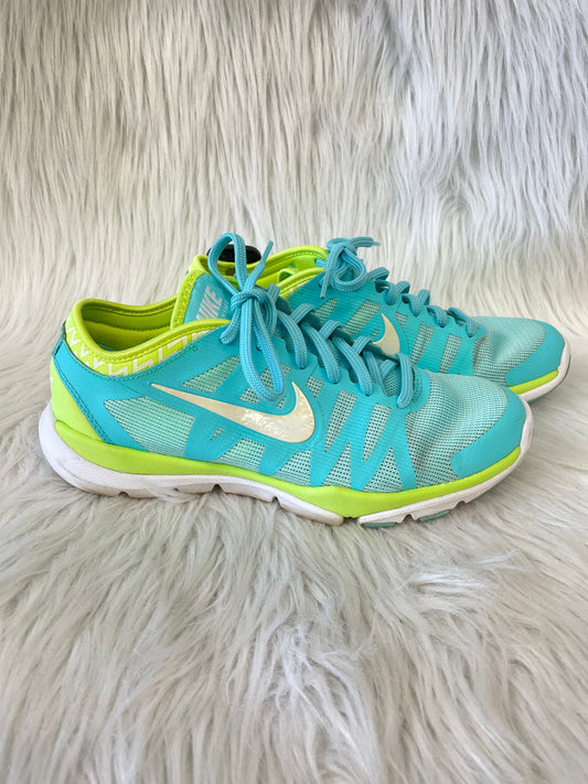 Blue & Green Shoes Athletic Nike, Size 8