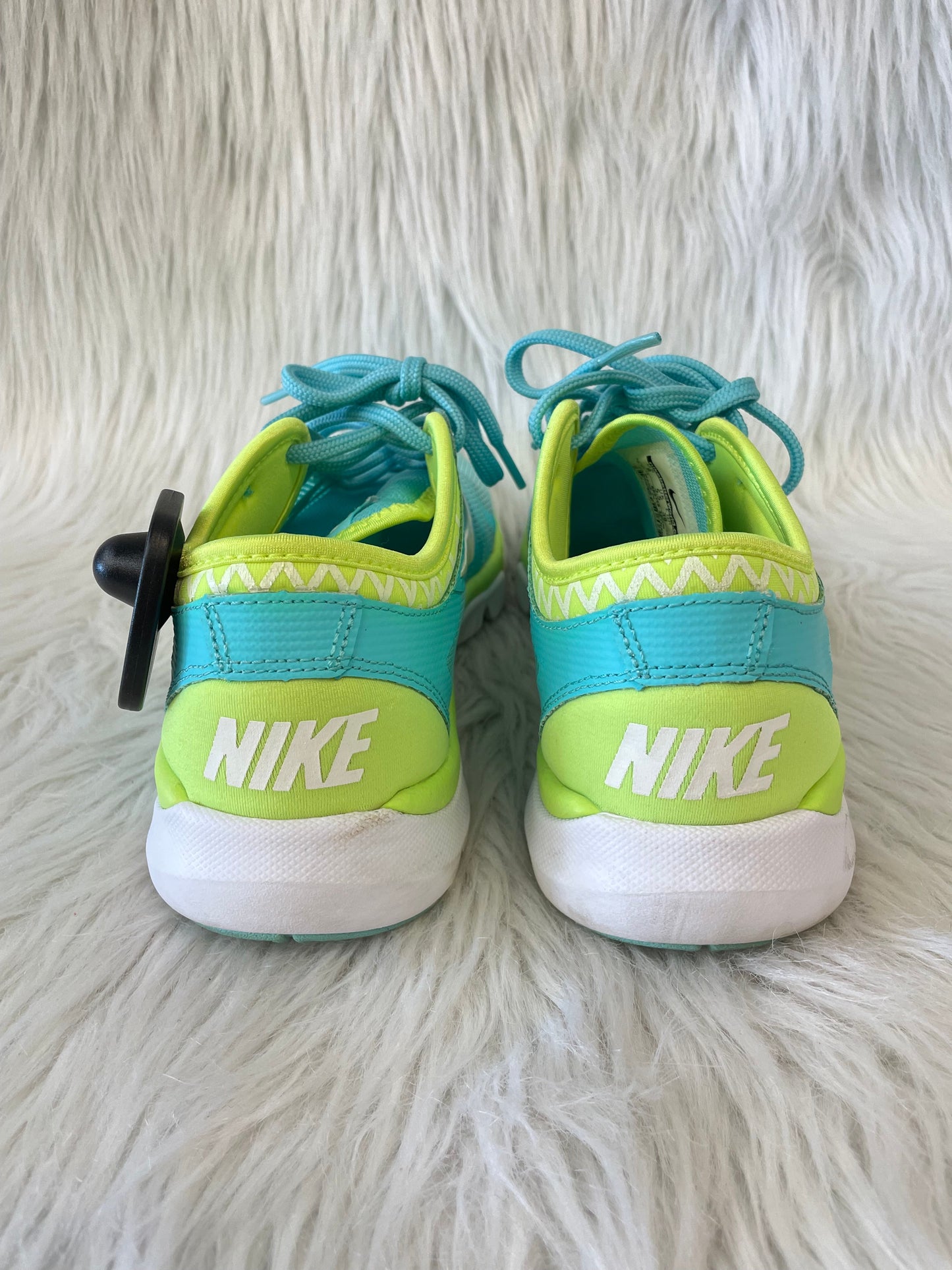 Blue & Green Shoes Athletic Nike, Size 8