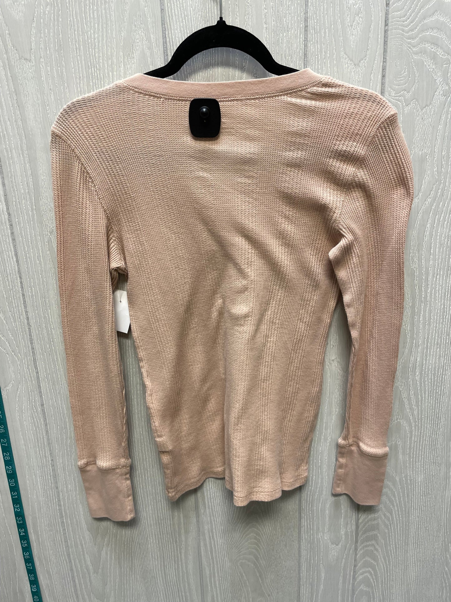 Top Long Sleeve By Aerie In Pink, Size: S