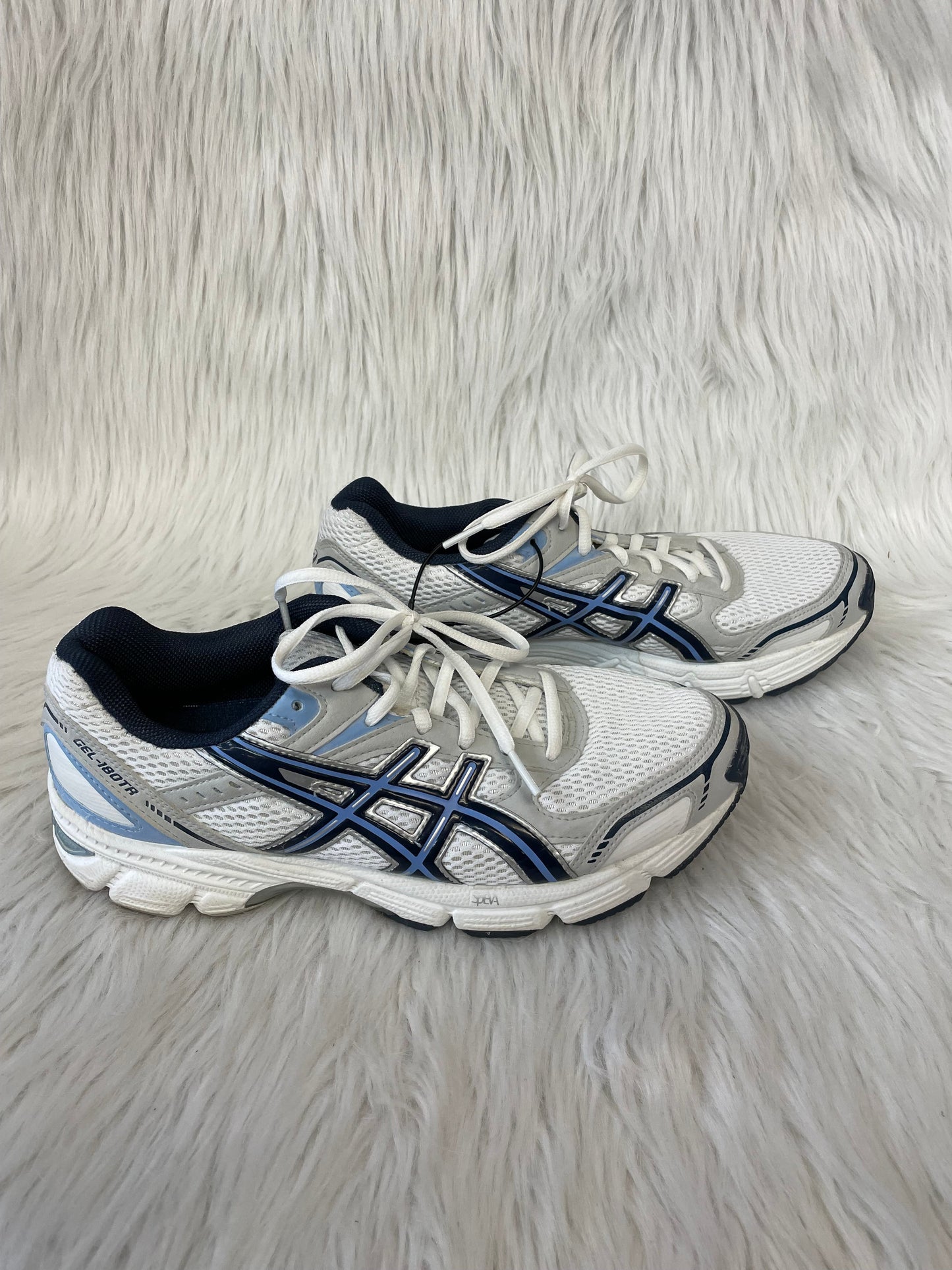 Shoes Athletic By Asics In Blue & White, Size: 9.5