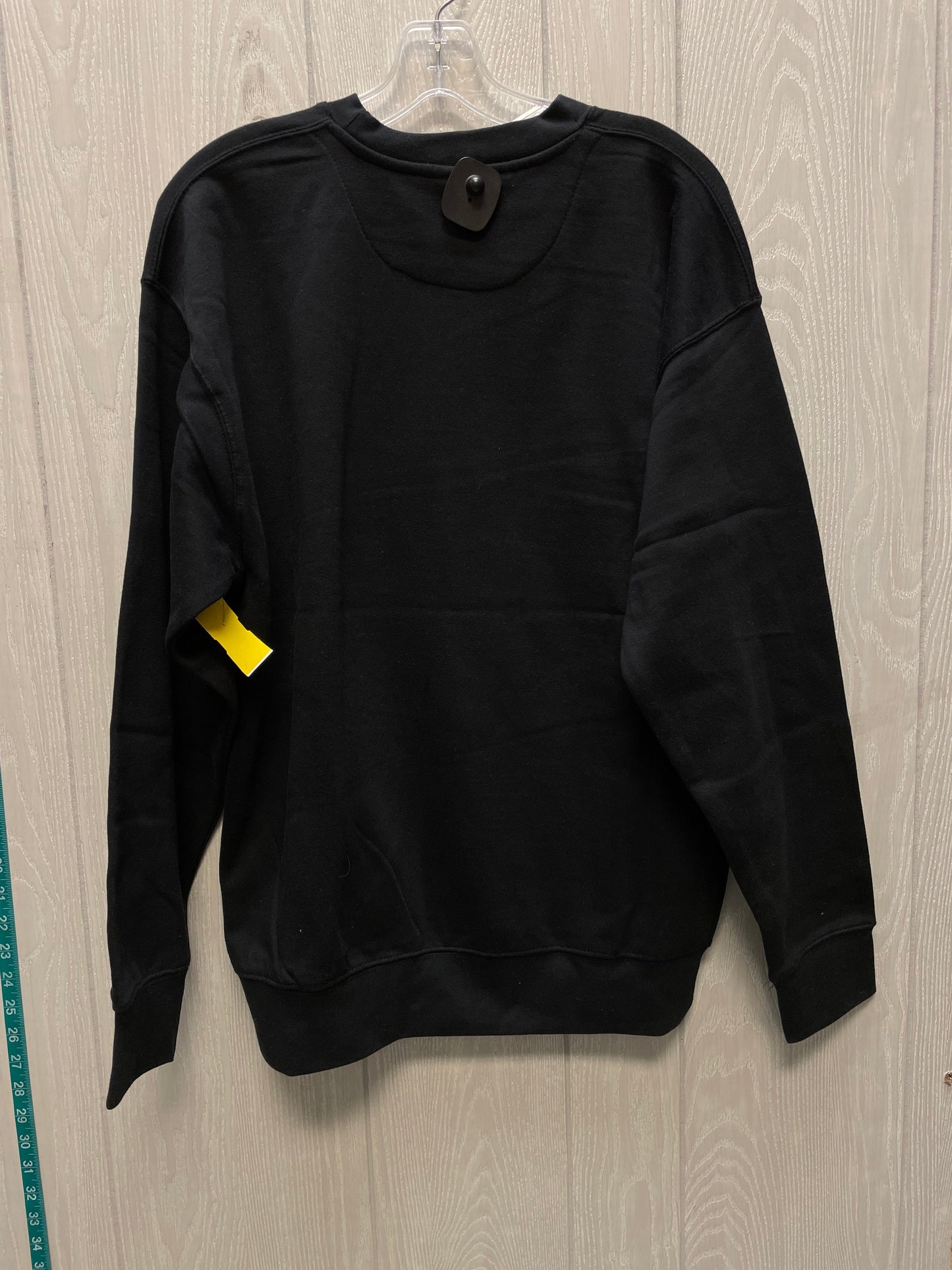 Sweatshirt Crewneck By Cotton Heritage In Black & White, Size: S