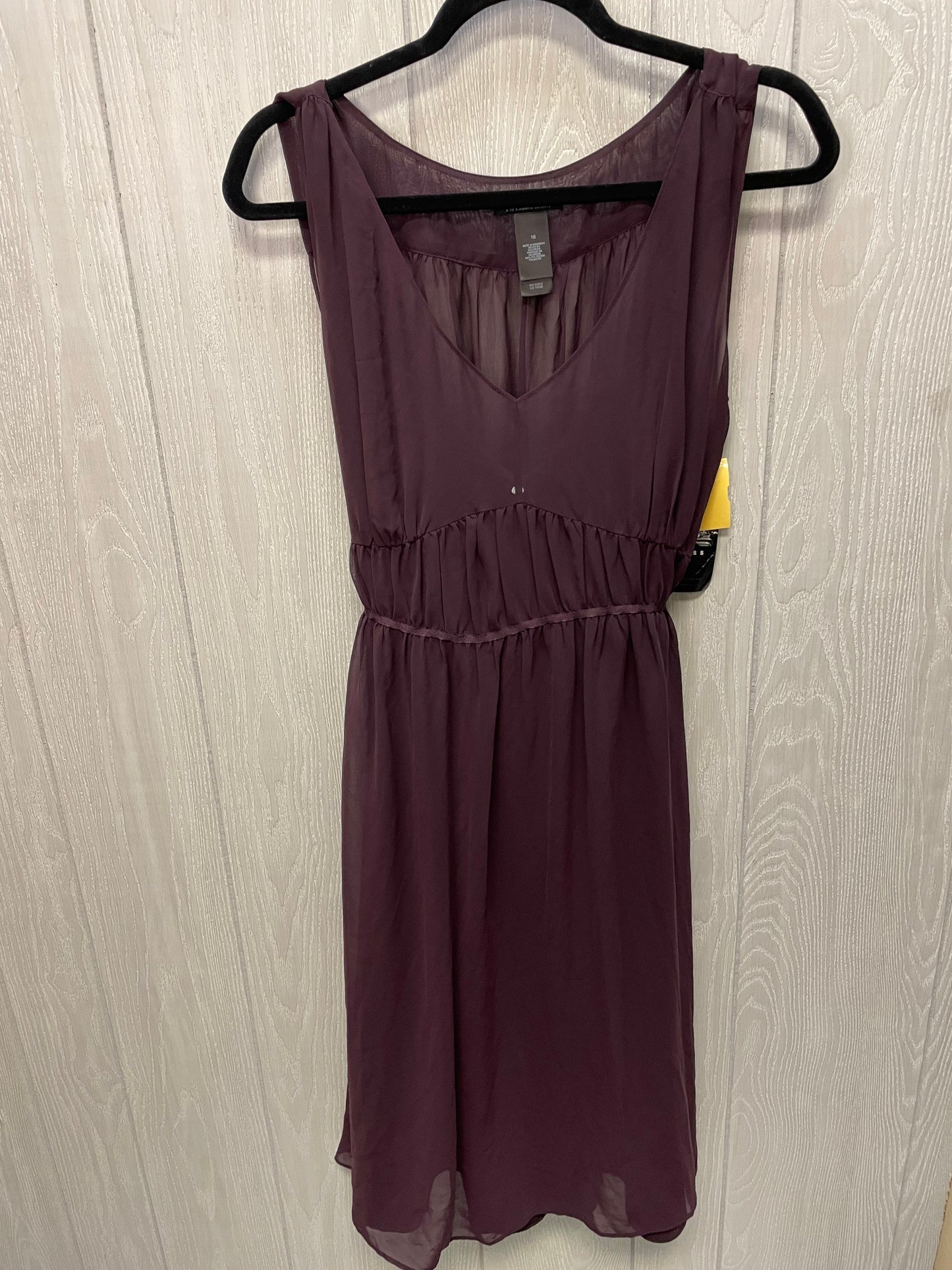 Dress Set 2pc By Liz Claiborne In Purple, Size: Xl