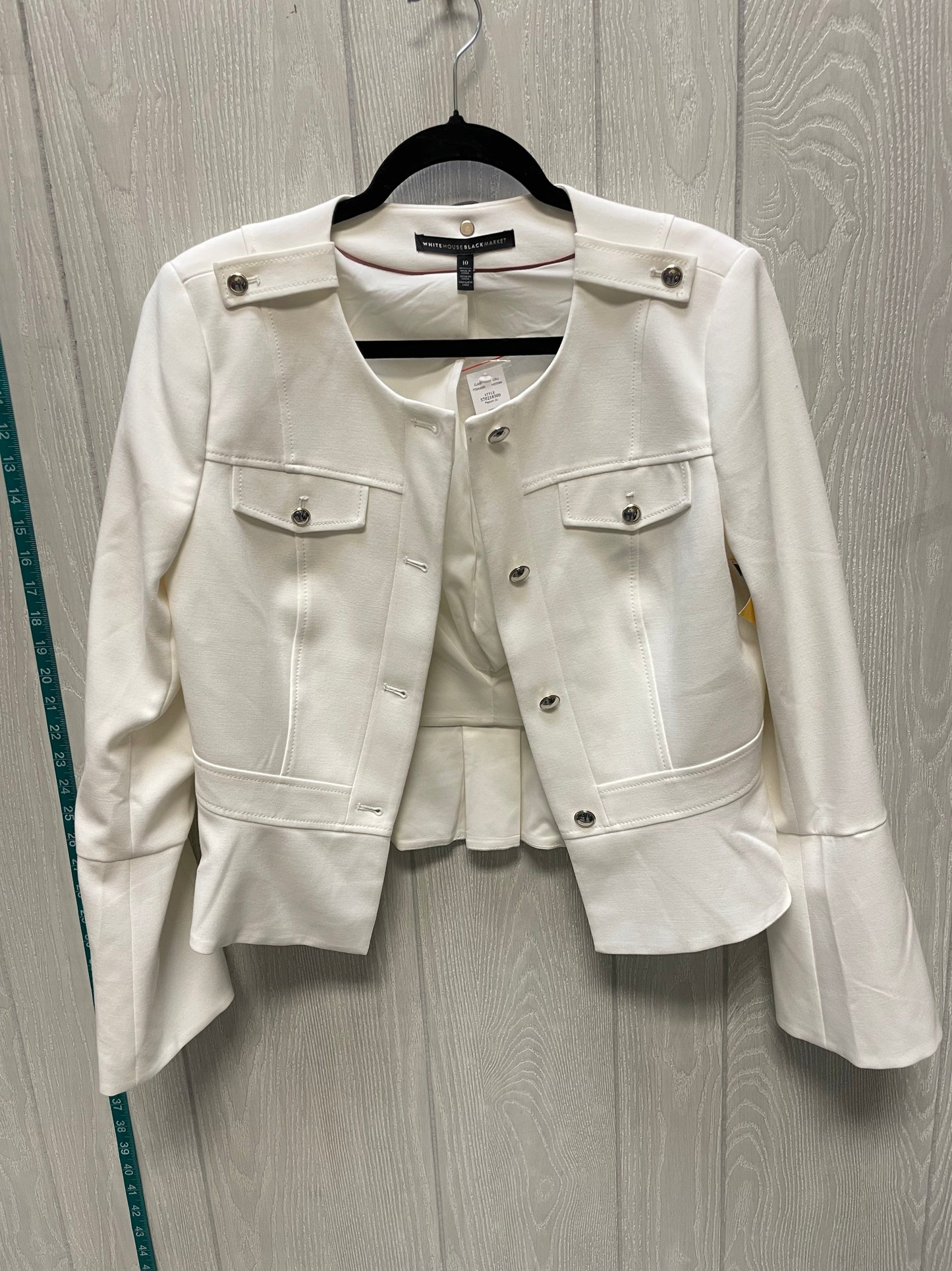 Jacket Other By White House Black Market In Cream, Size: M