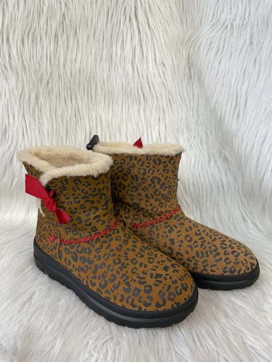 Boots Designer By Ugg In Animal Print, Size: 7