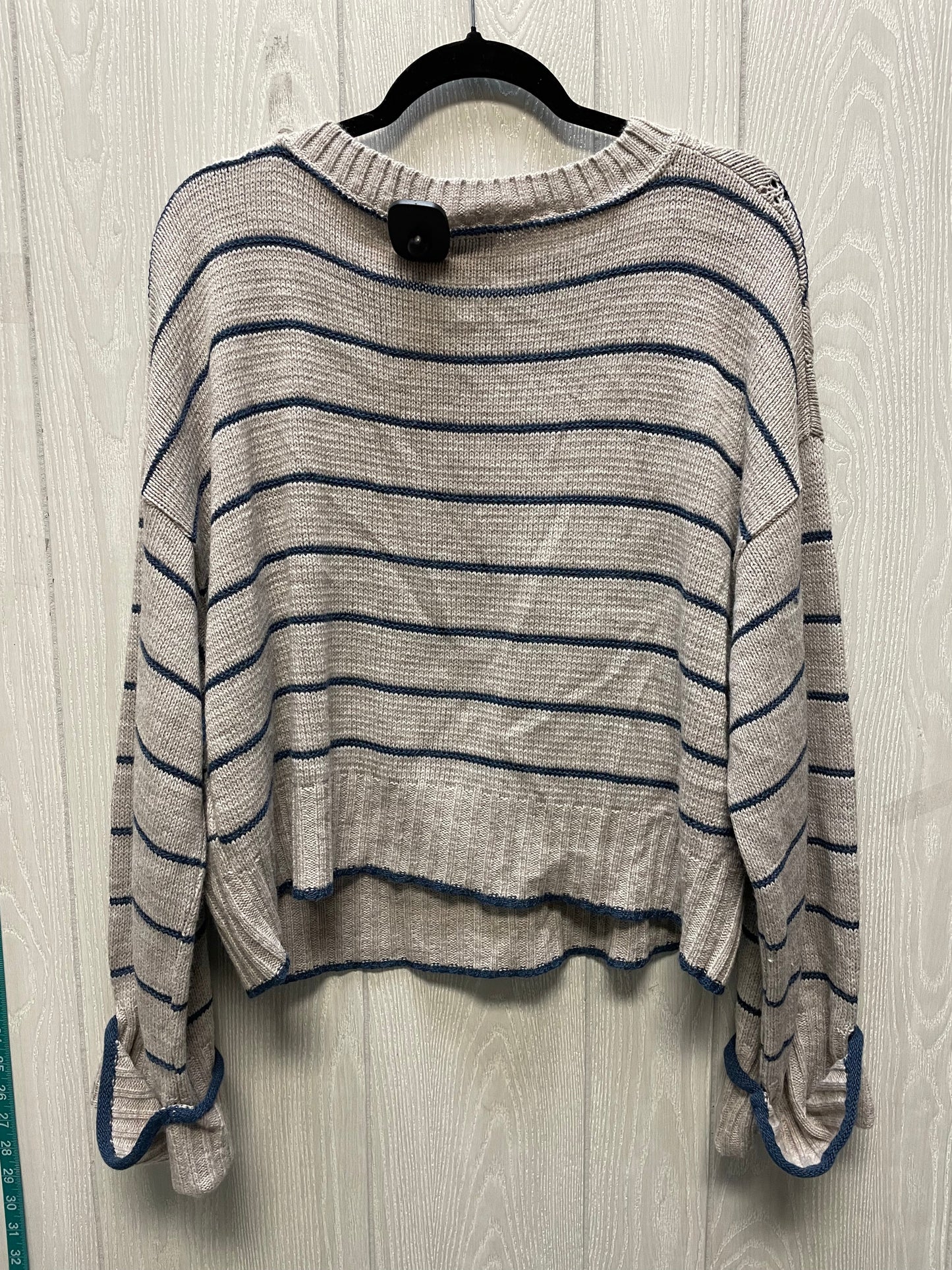 Sweater By Ana In Striped Pattern, Size: Xl