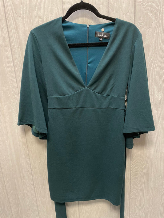 Dress Casual Short By Lulus In Green, Size: M