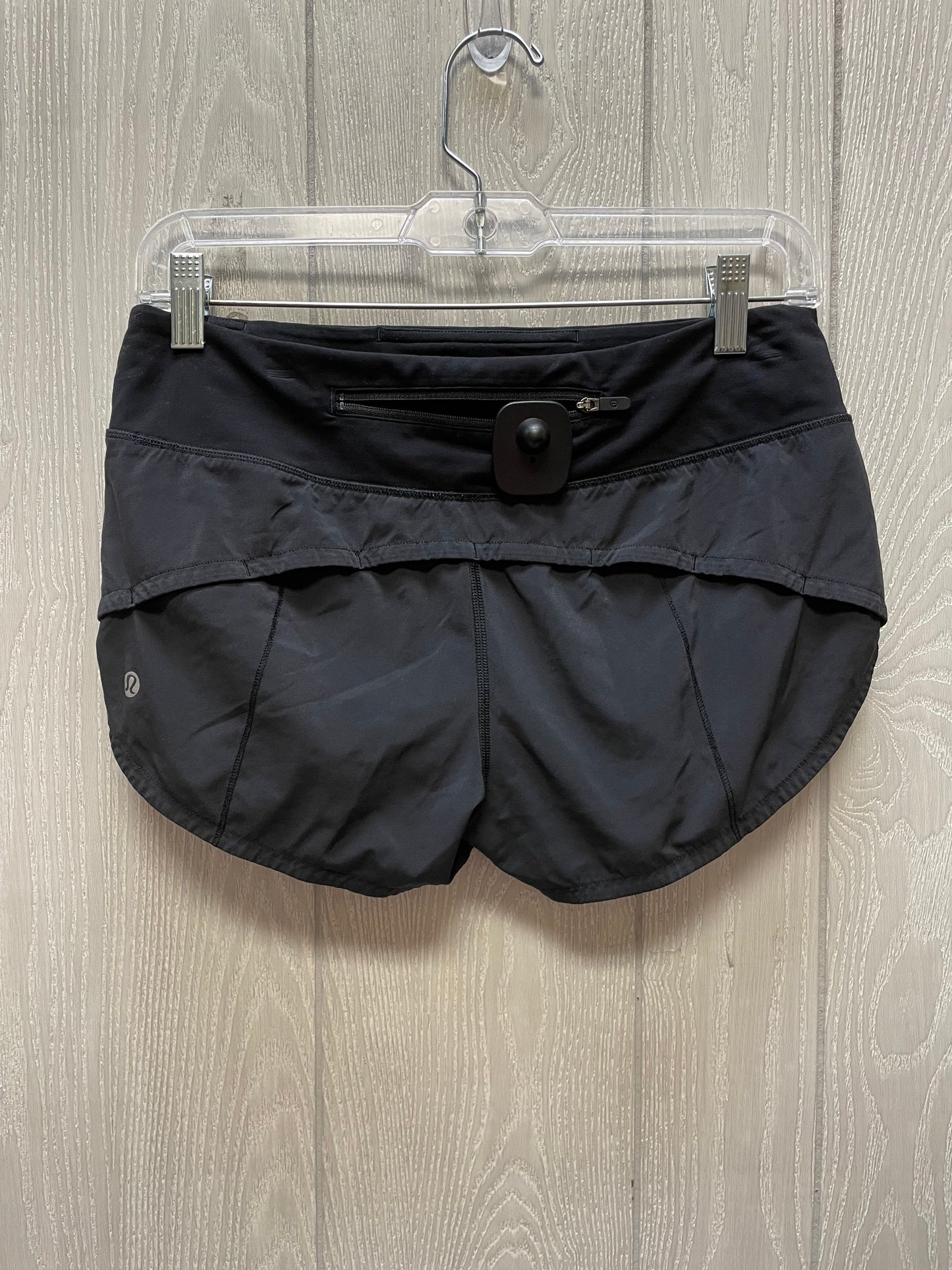 Athletic Shorts By Lululemon In Black, Size: 4