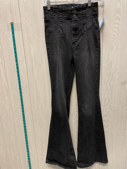 Jeans Flared By We The Free In Black Denim, Size: 4