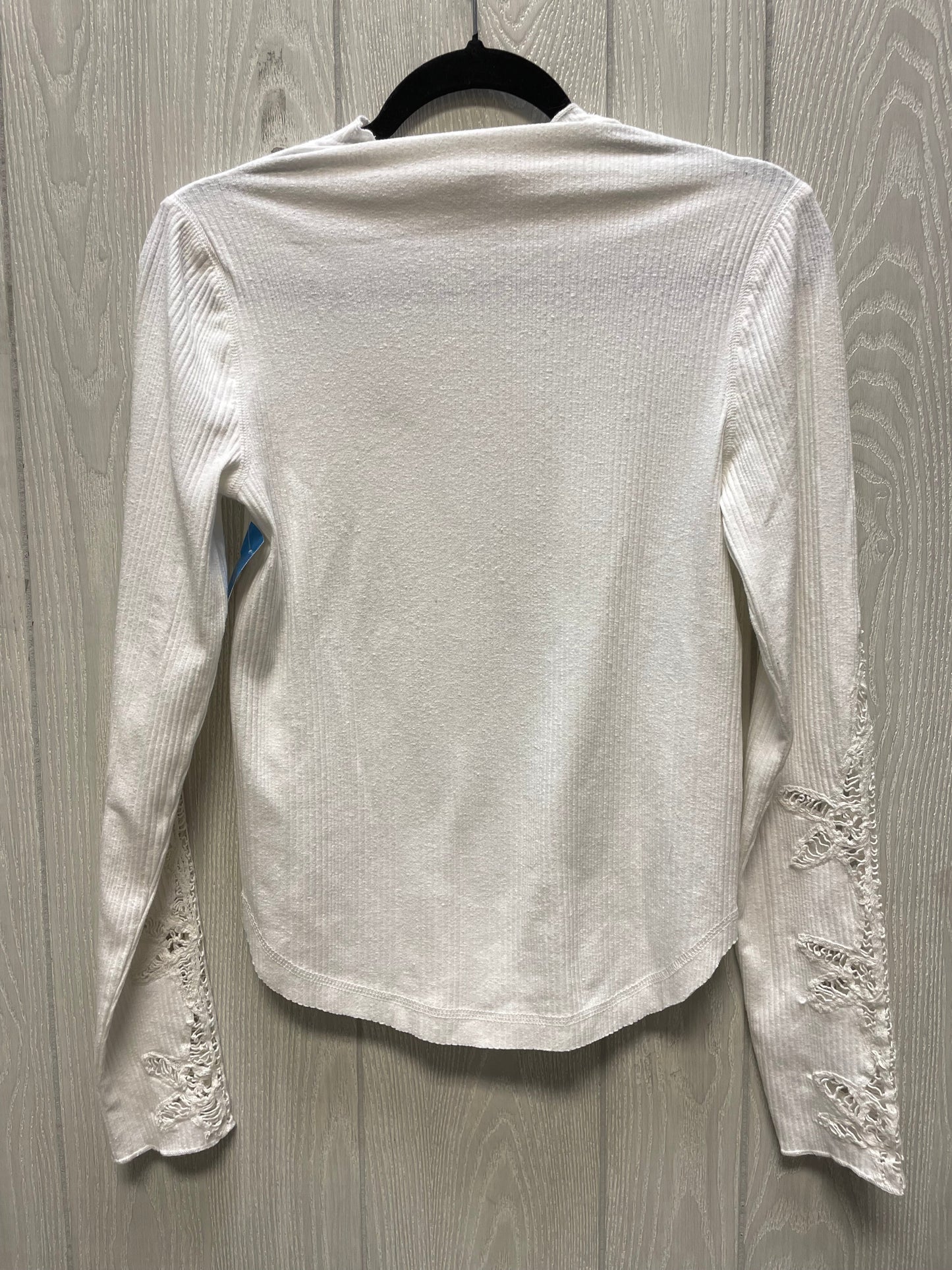 Top Long Sleeve By Free People In White, Size: S