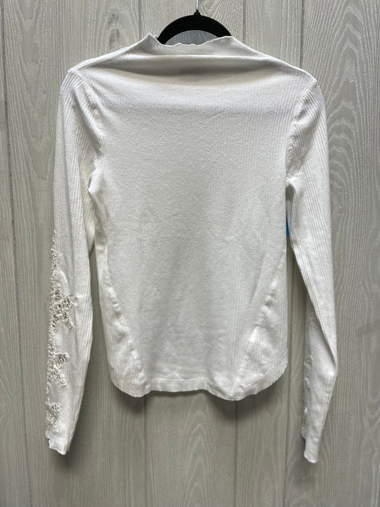 Top Long Sleeve By Free People In White, Size: S