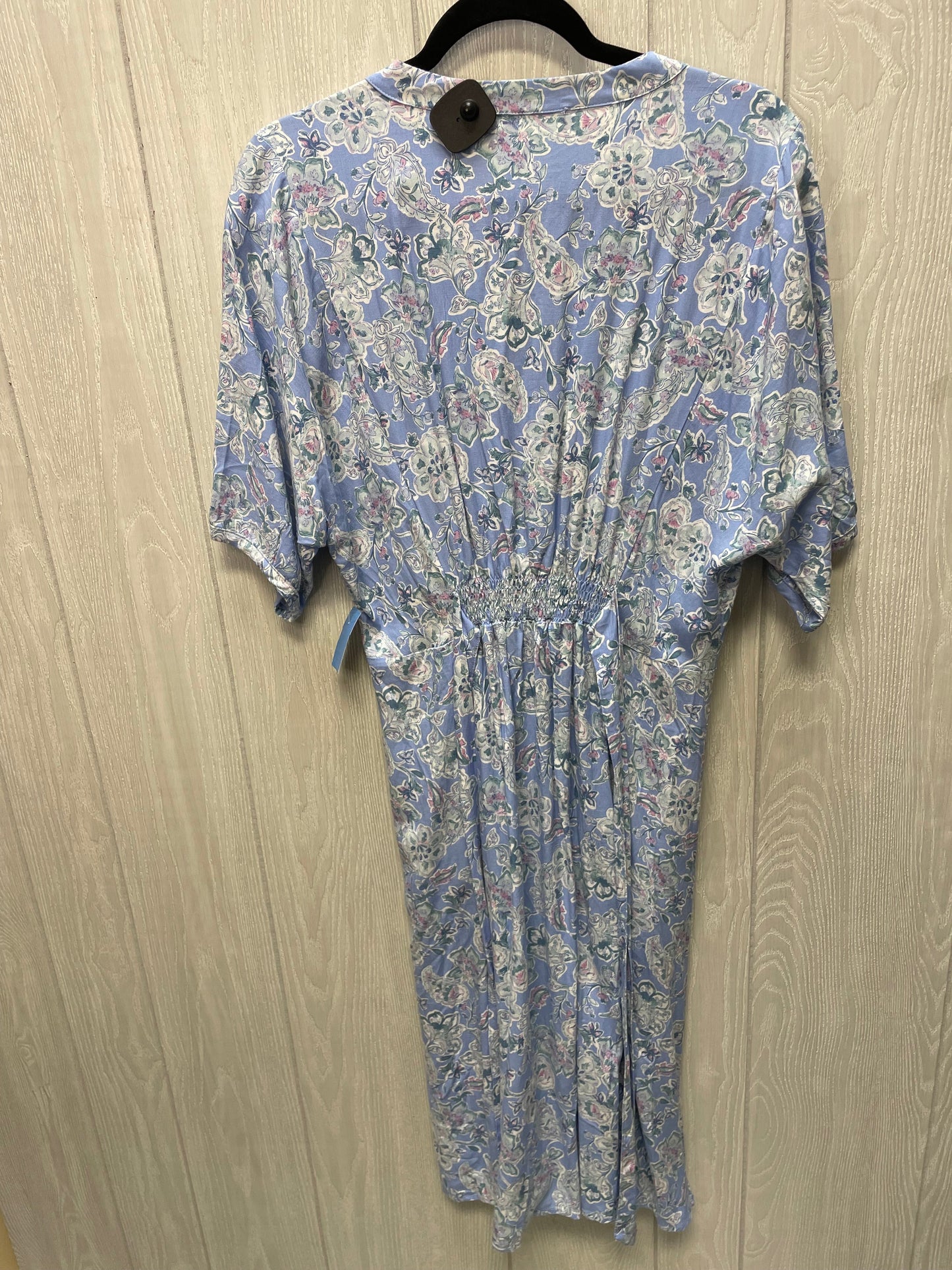 Dress Casual Short By Lucky Brand In Floral Print, Size: Xl