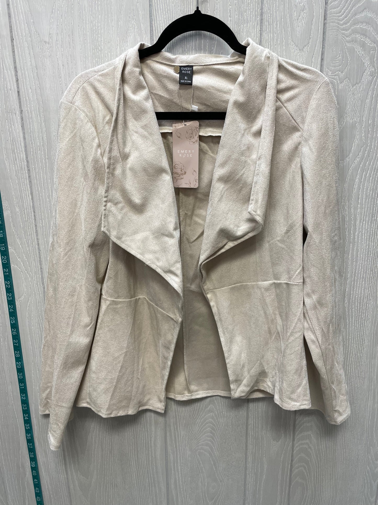 Jacket Other By EMERY ROSE  In Tan, Size: Xl