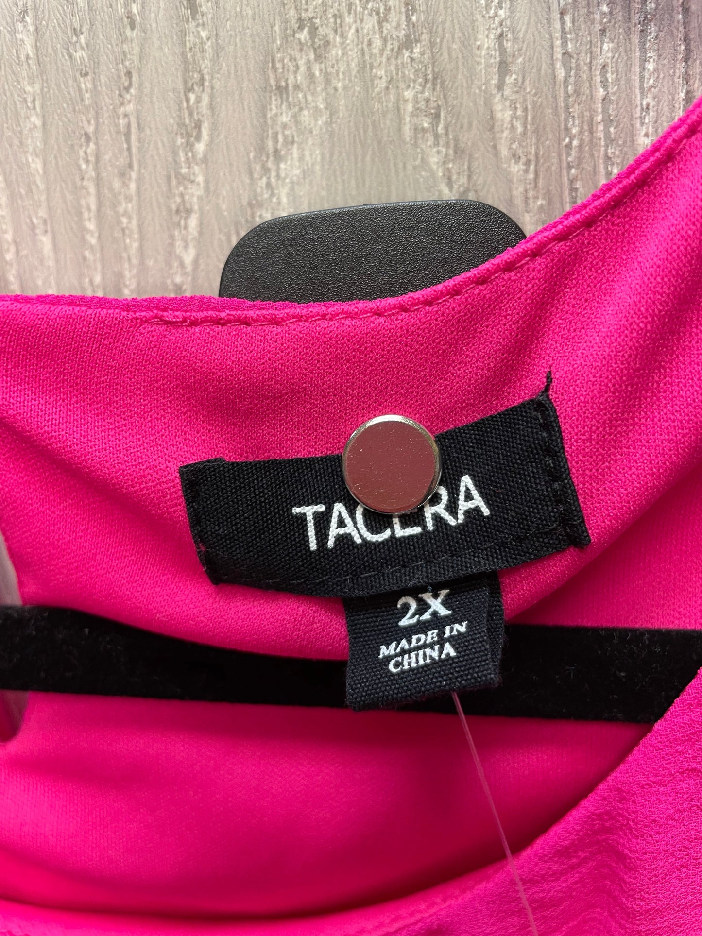 Dress Casual Short By Tacera In Pink, Size: 2x