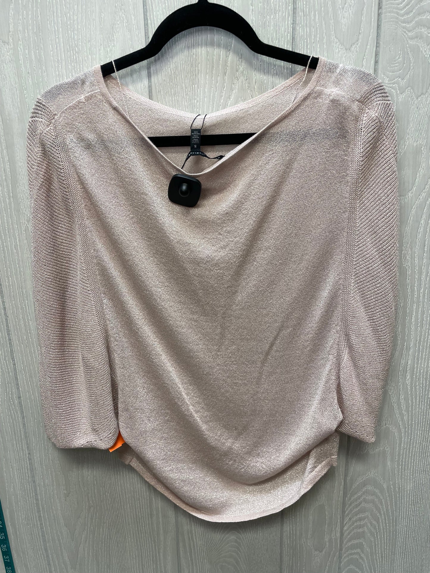 Sweater Short Sleeve By White House Black Market In Pink, Size: S