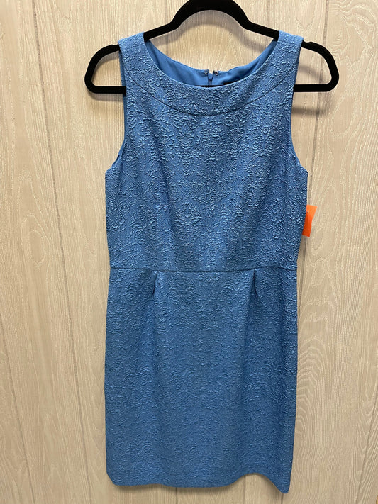 Dress Casual Short By Ann Taylor In Blue, Size: M