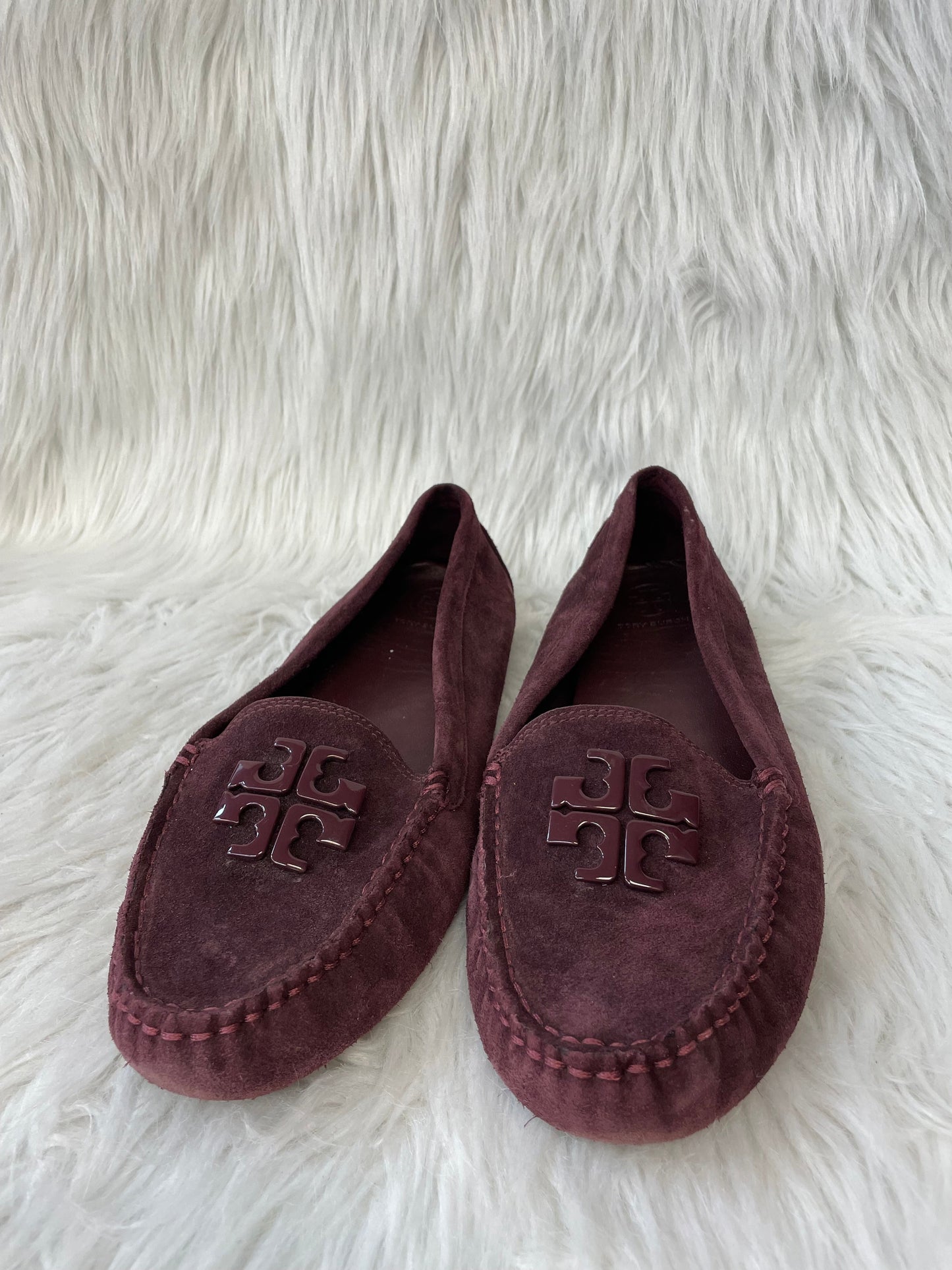 Shoes Designer By Tory Burch In Purple, Size: 8.5