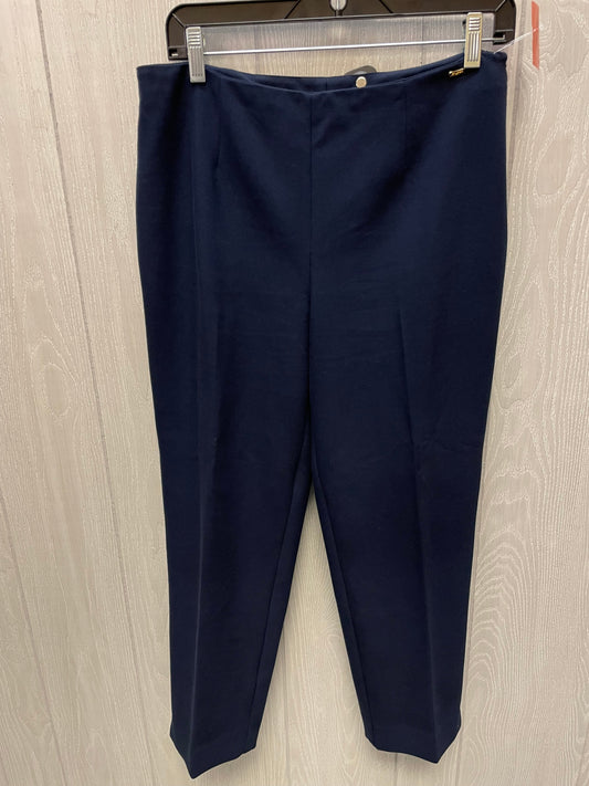 Pants Luxury Designer By St. John In Navy, Size: 10