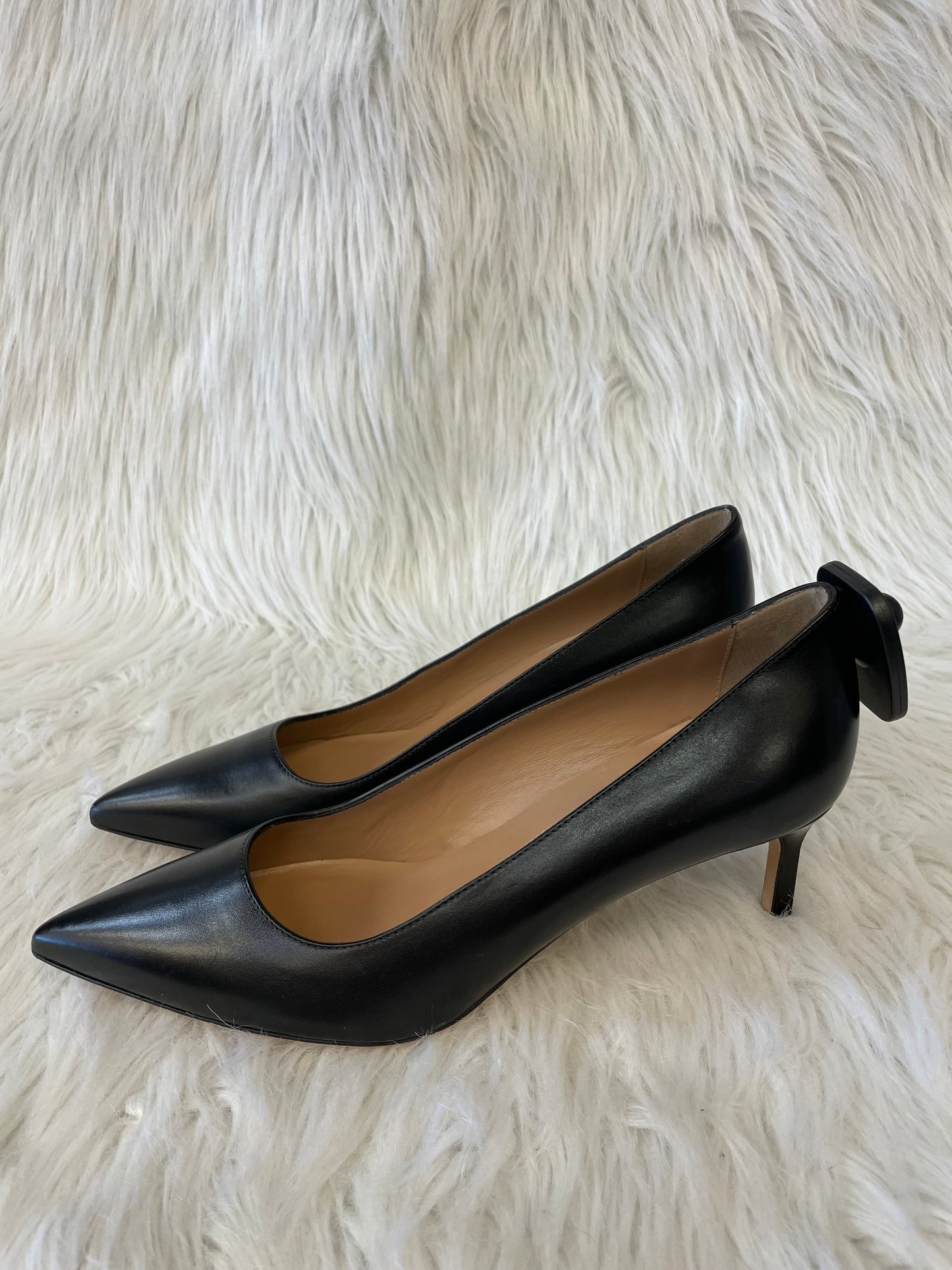 Shoes Heels Kitten By Via Spiga In Black, Size: 8