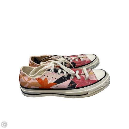 Shoes Sneakers By Converse In Tropical Print, Size: 8