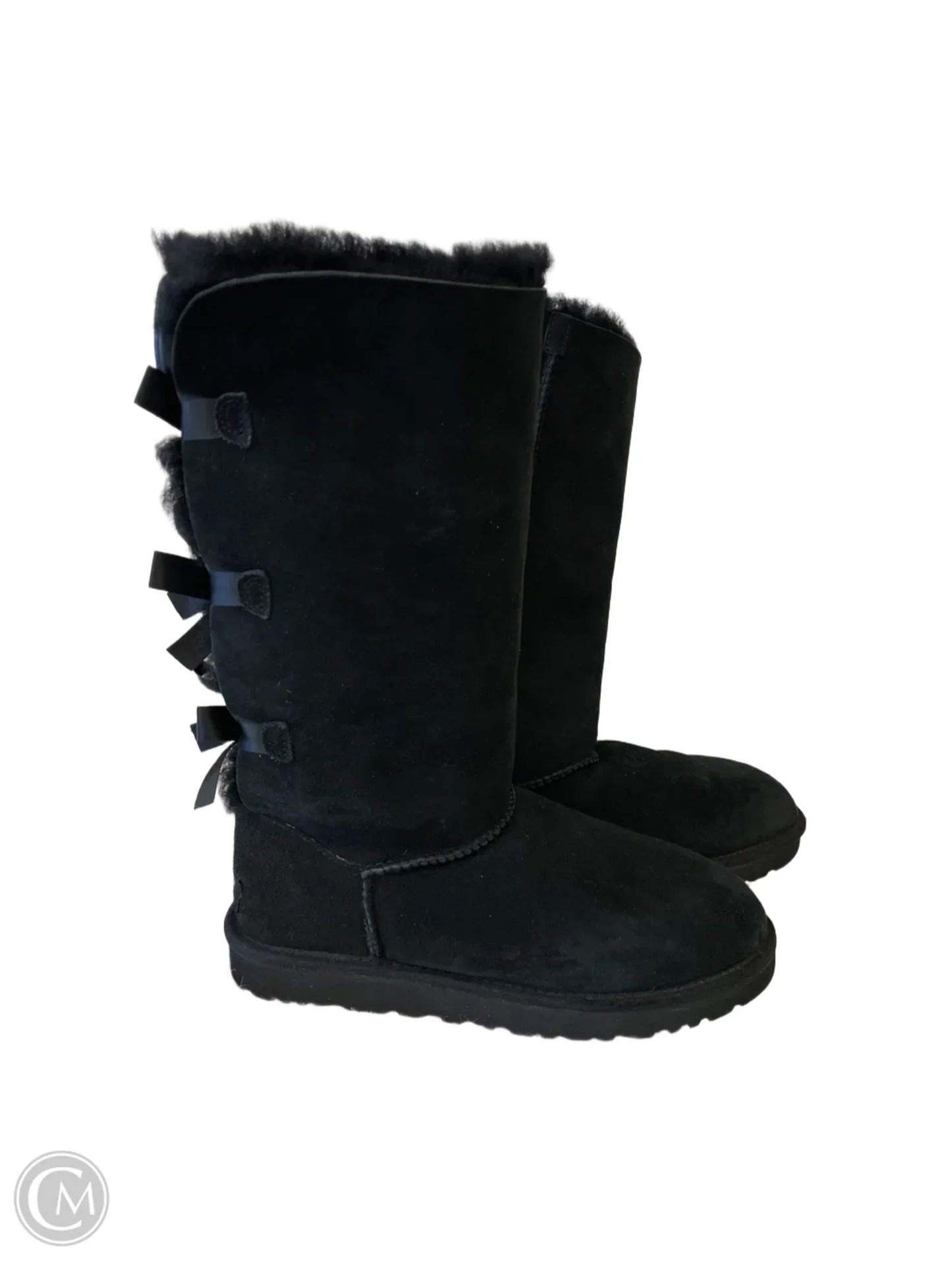 Boots Designer By Ugg In Black, Size: 9