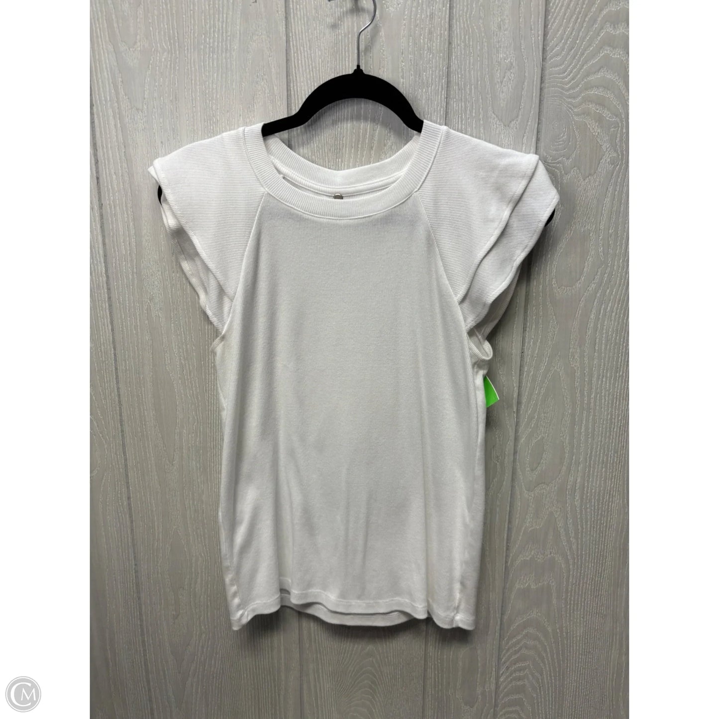 Top Short Sleeve By Gap In White, Size: Xs