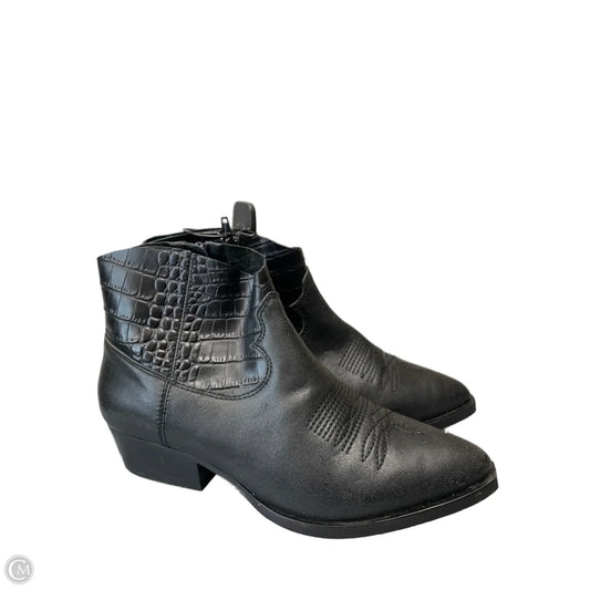 Boots Western By Gianni Bini In Black, Size: 8.5